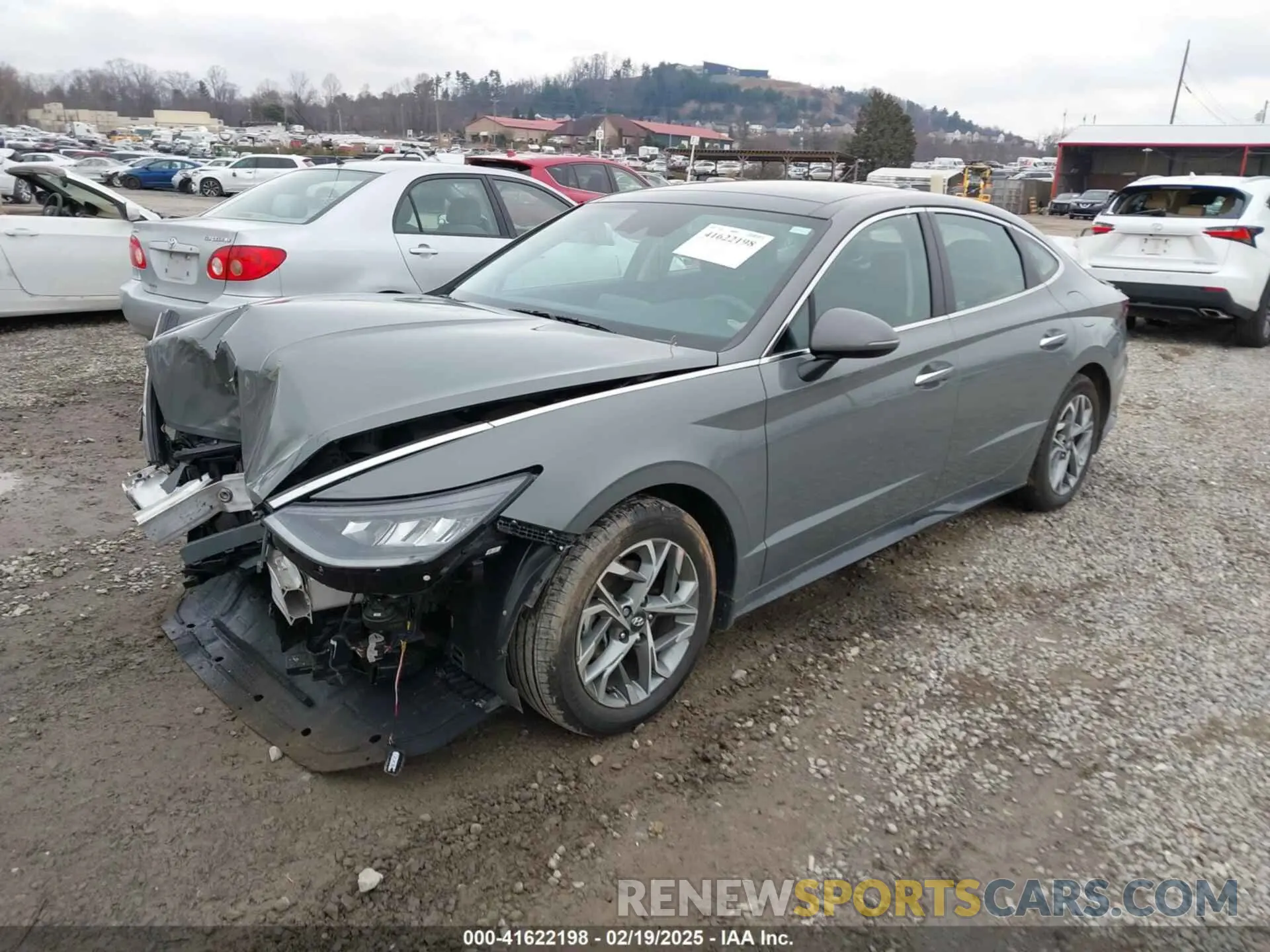 2 Photograph of a damaged car KMHL14JAXPA293933 HYUNDAI SONATA 2023