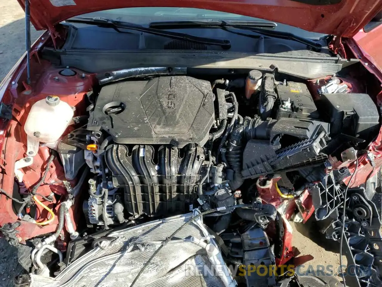 13 Photograph of a damaged car KMHL14JAXPA312142 HYUNDAI SONATA 2023