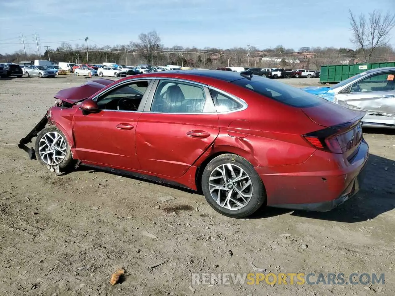 2 Photograph of a damaged car KMHL14JAXPA312142 HYUNDAI SONATA 2023