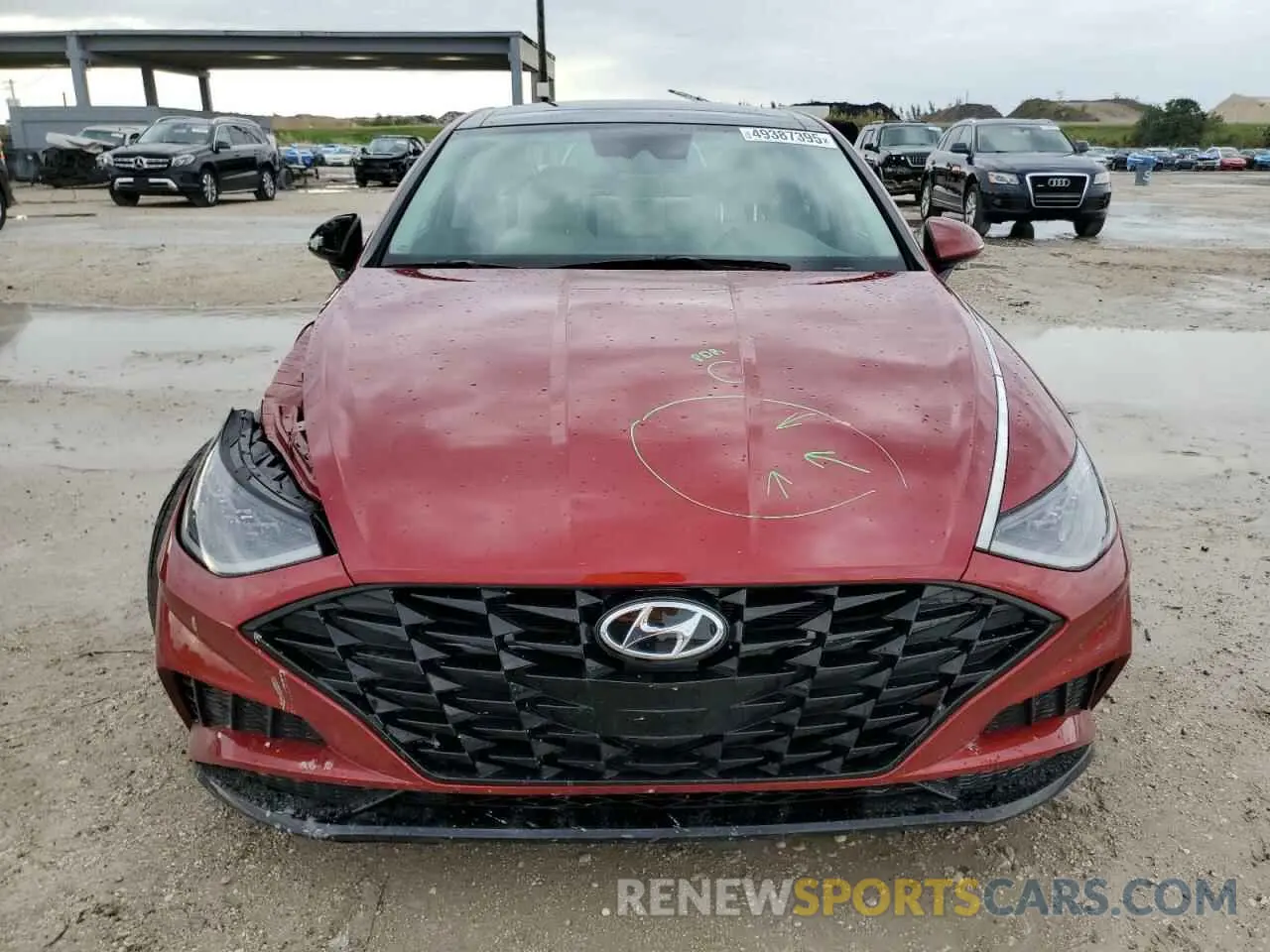 5 Photograph of a damaged car KMHL14JAXPA332018 HYUNDAI SONATA 2023