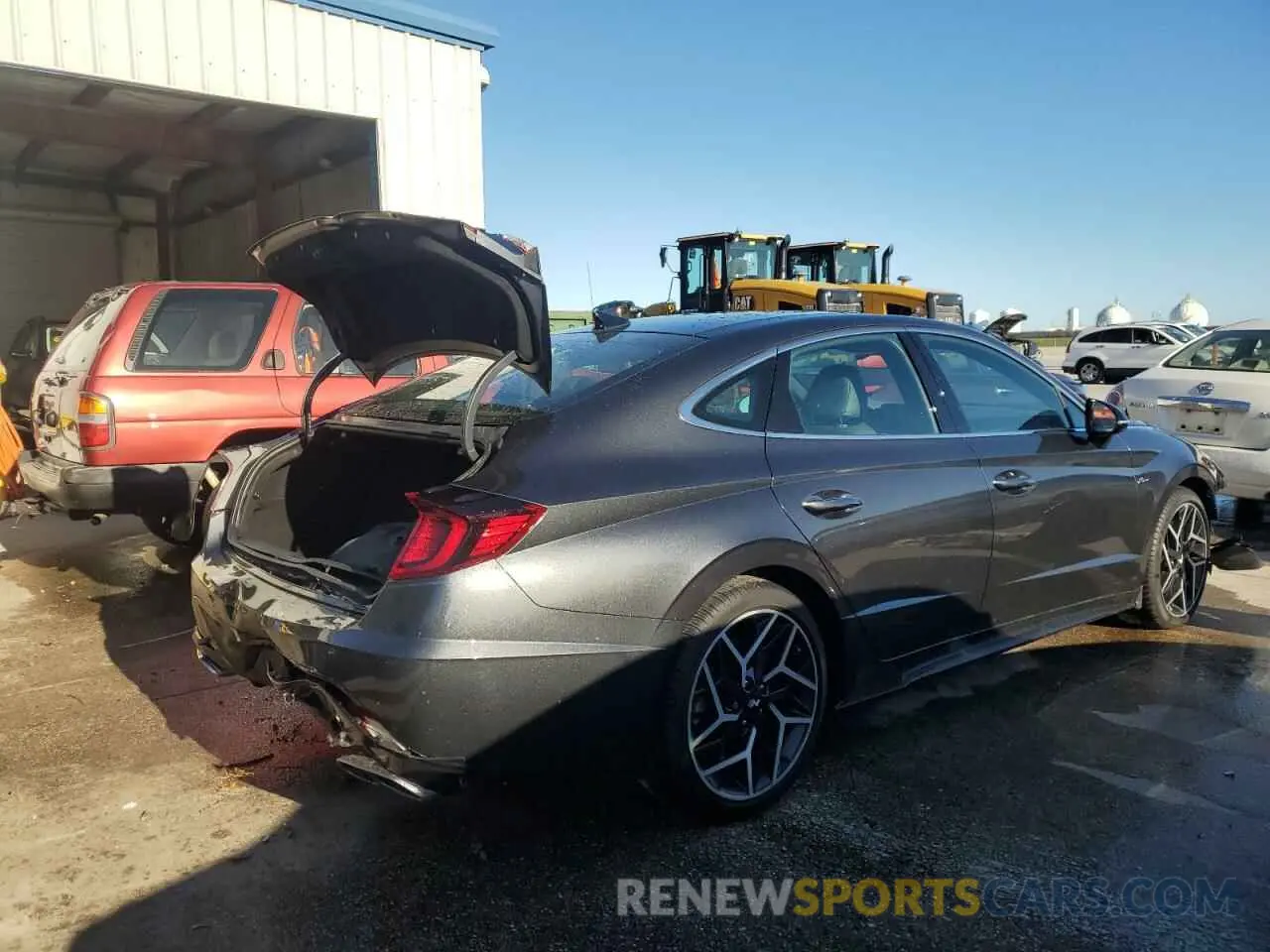 3 Photograph of a damaged car KMHL14JC0PA277712 HYUNDAI SONATA 2023