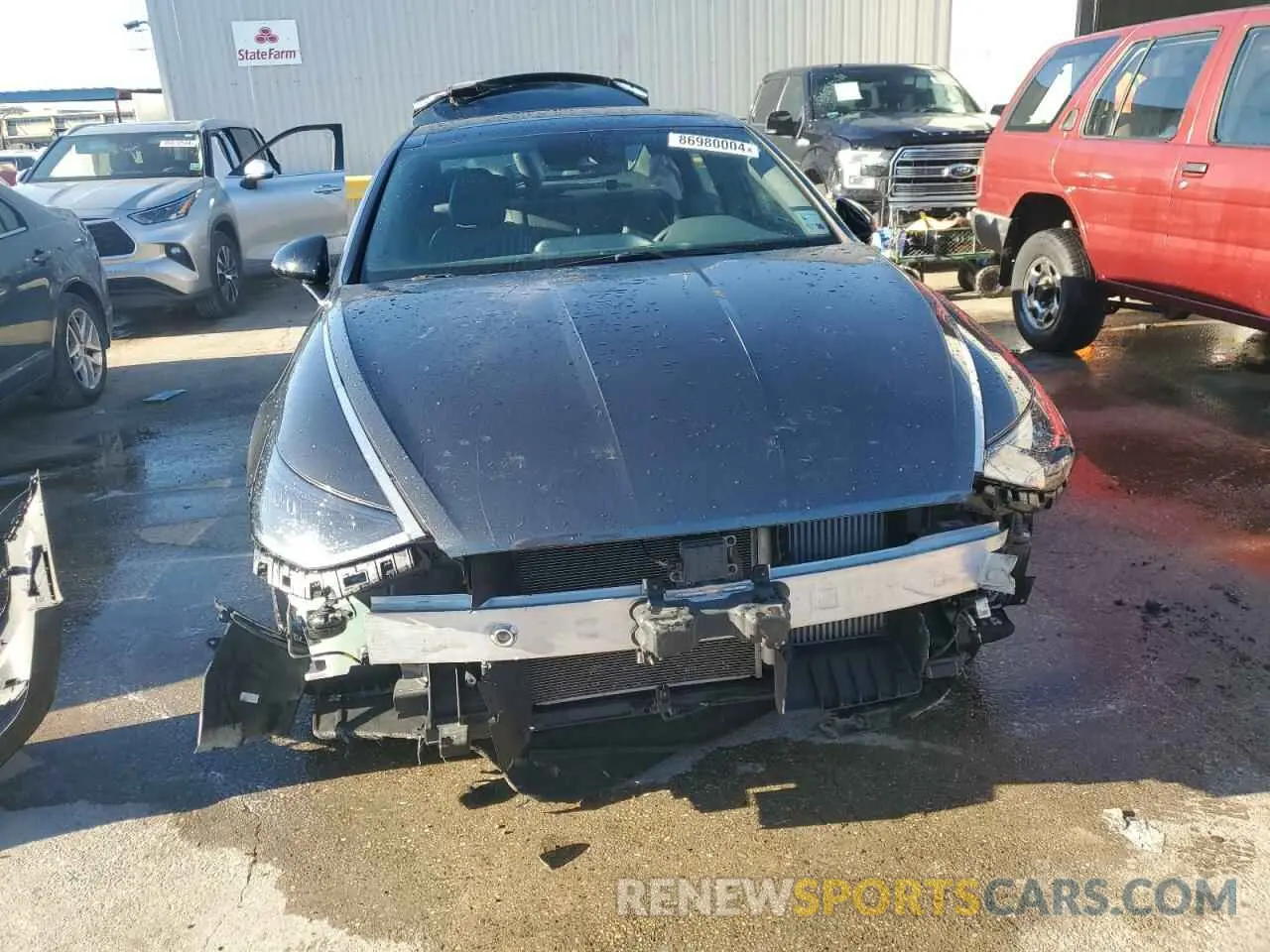 5 Photograph of a damaged car KMHL14JC0PA277712 HYUNDAI SONATA 2023