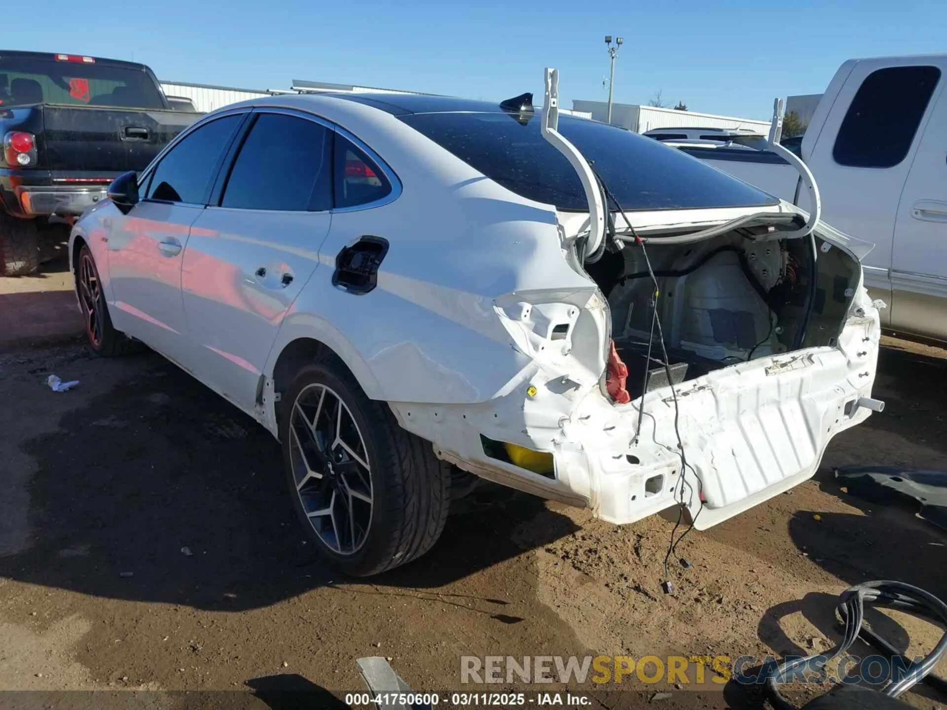 3 Photograph of a damaged car KMHL14JC1PA262698 HYUNDAI SONATA 2023