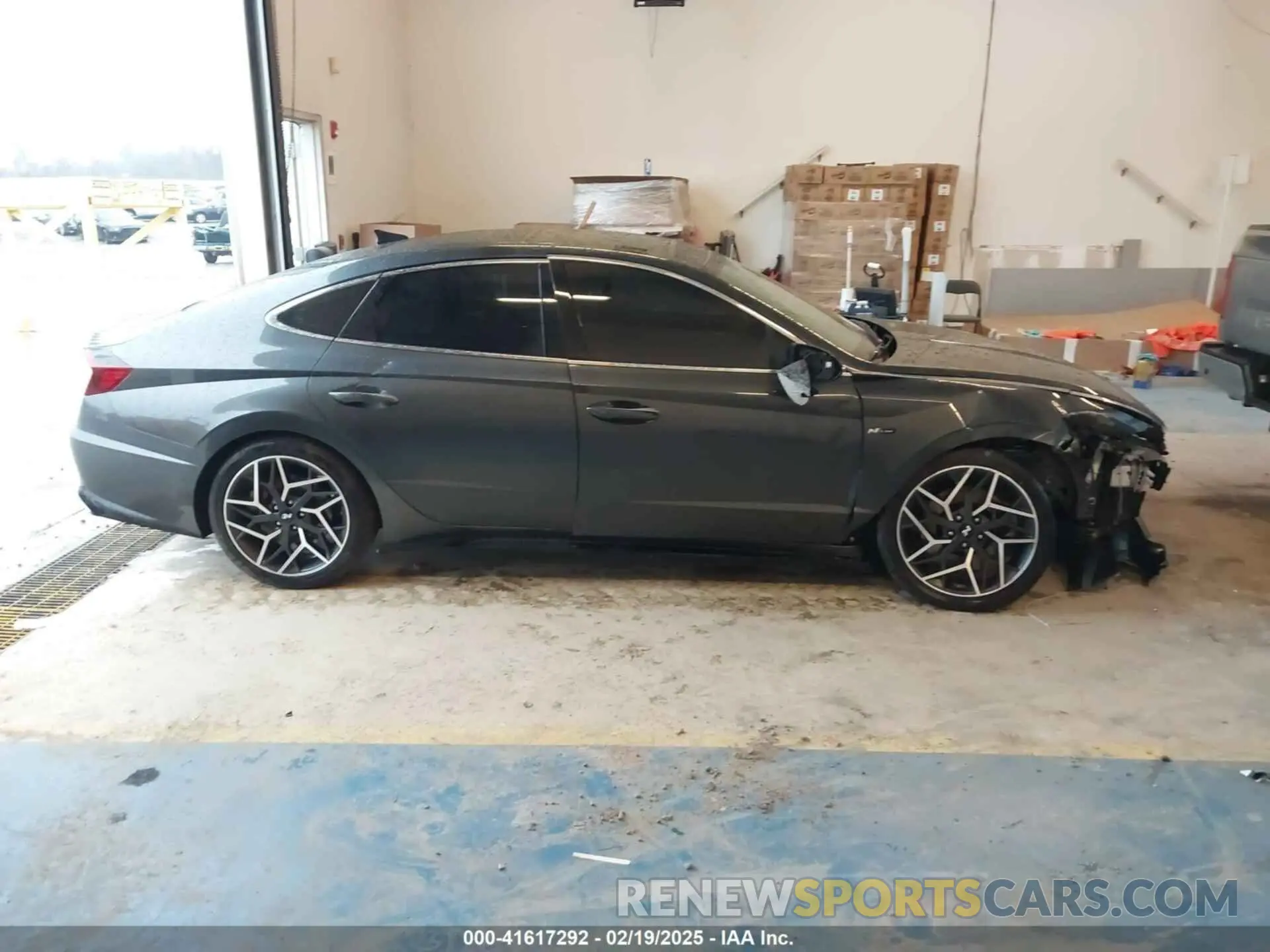 14 Photograph of a damaged car KMHL14JC1PA327307 HYUNDAI SONATA 2023