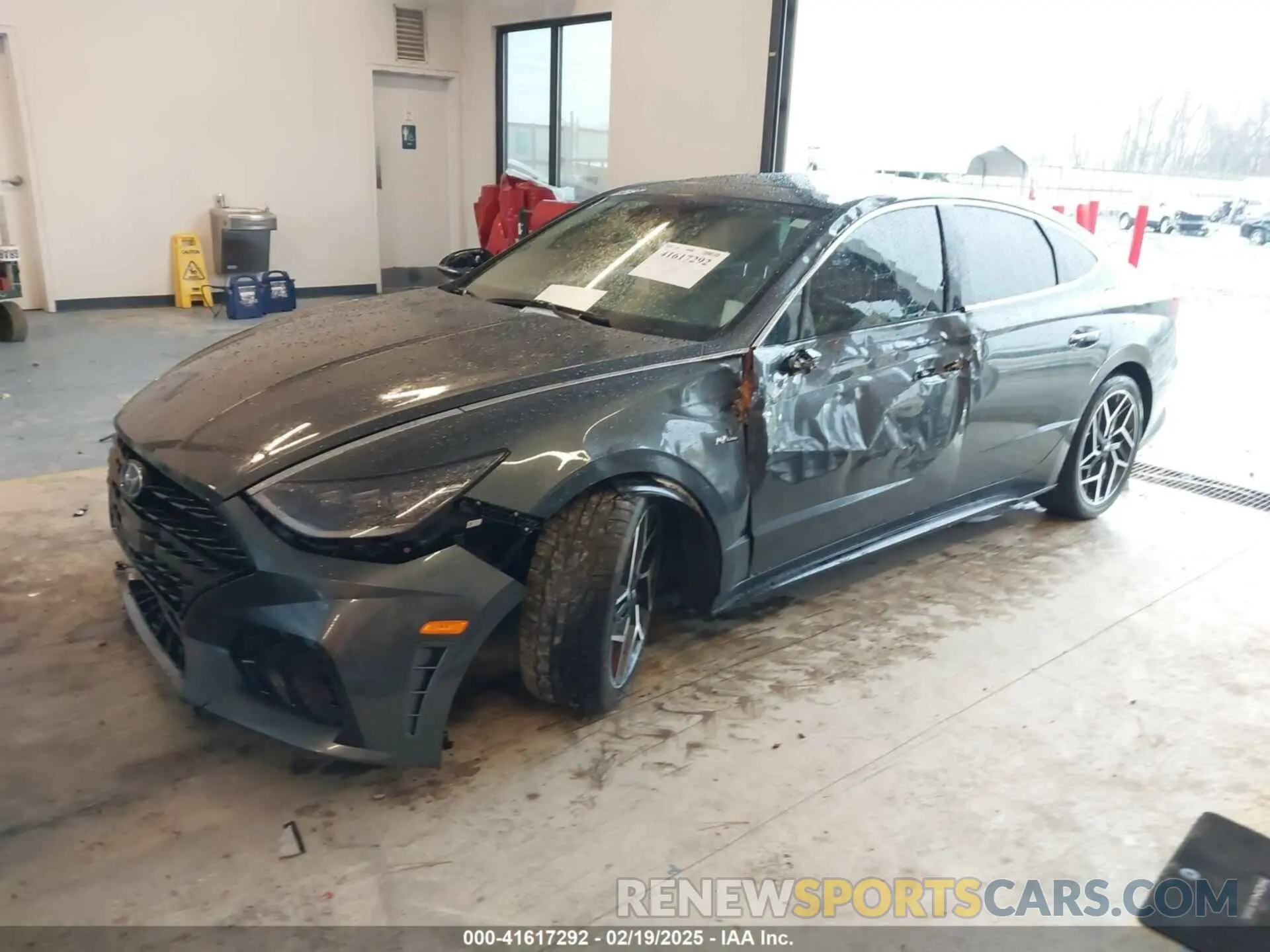 2 Photograph of a damaged car KMHL14JC1PA327307 HYUNDAI SONATA 2023