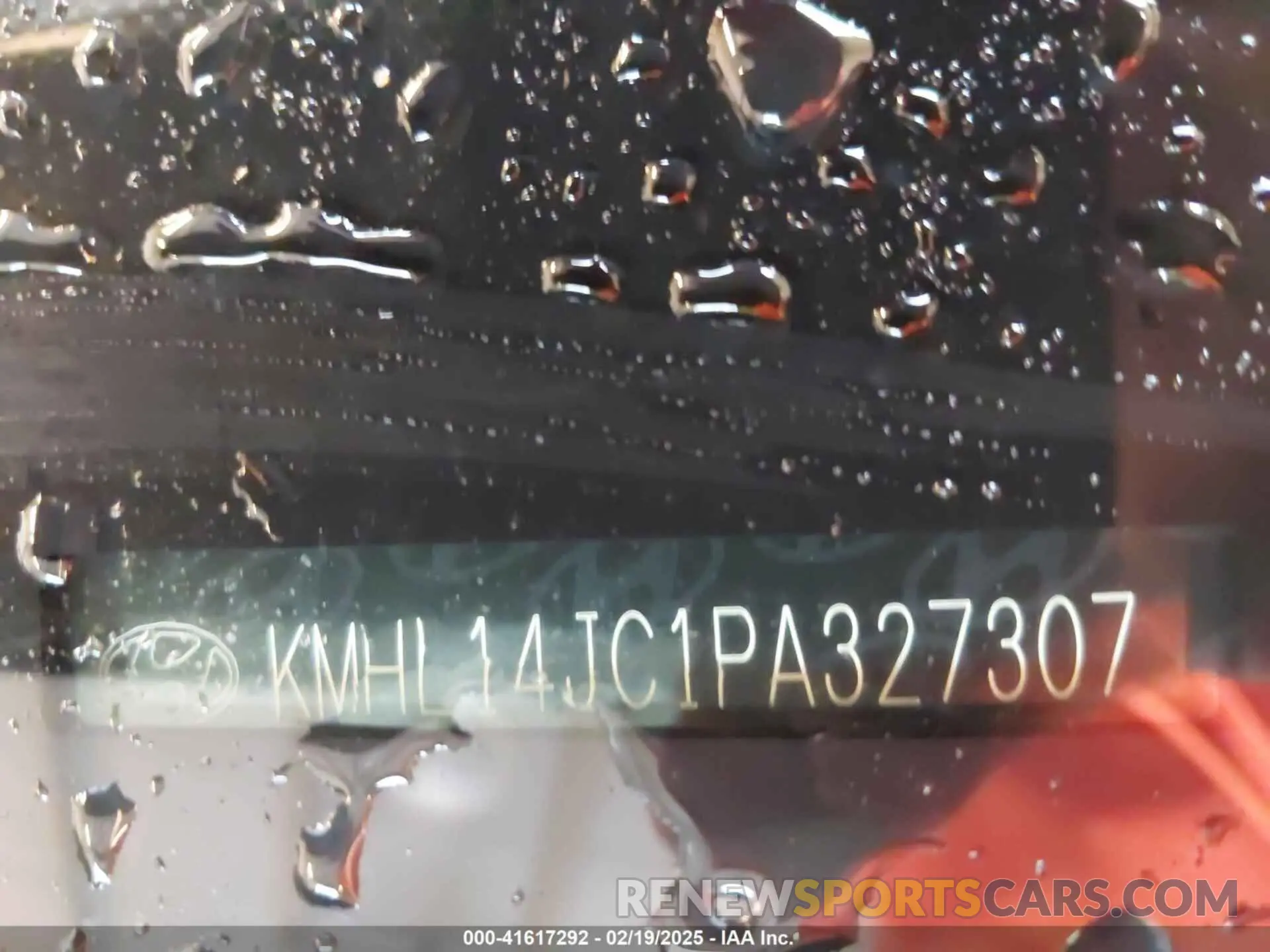 9 Photograph of a damaged car KMHL14JC1PA327307 HYUNDAI SONATA 2023