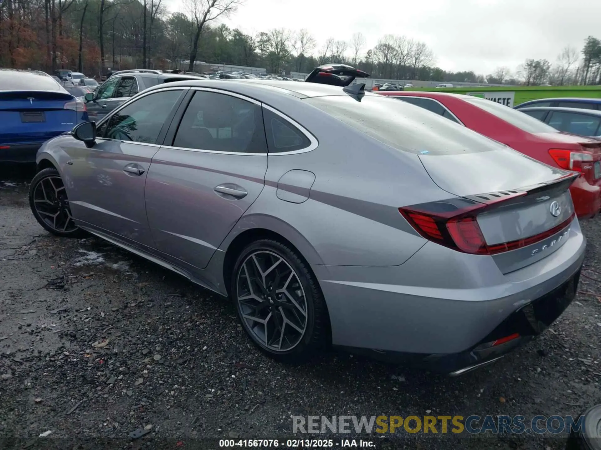 3 Photograph of a damaged car KMHL14JC2PA331642 HYUNDAI SONATA 2023