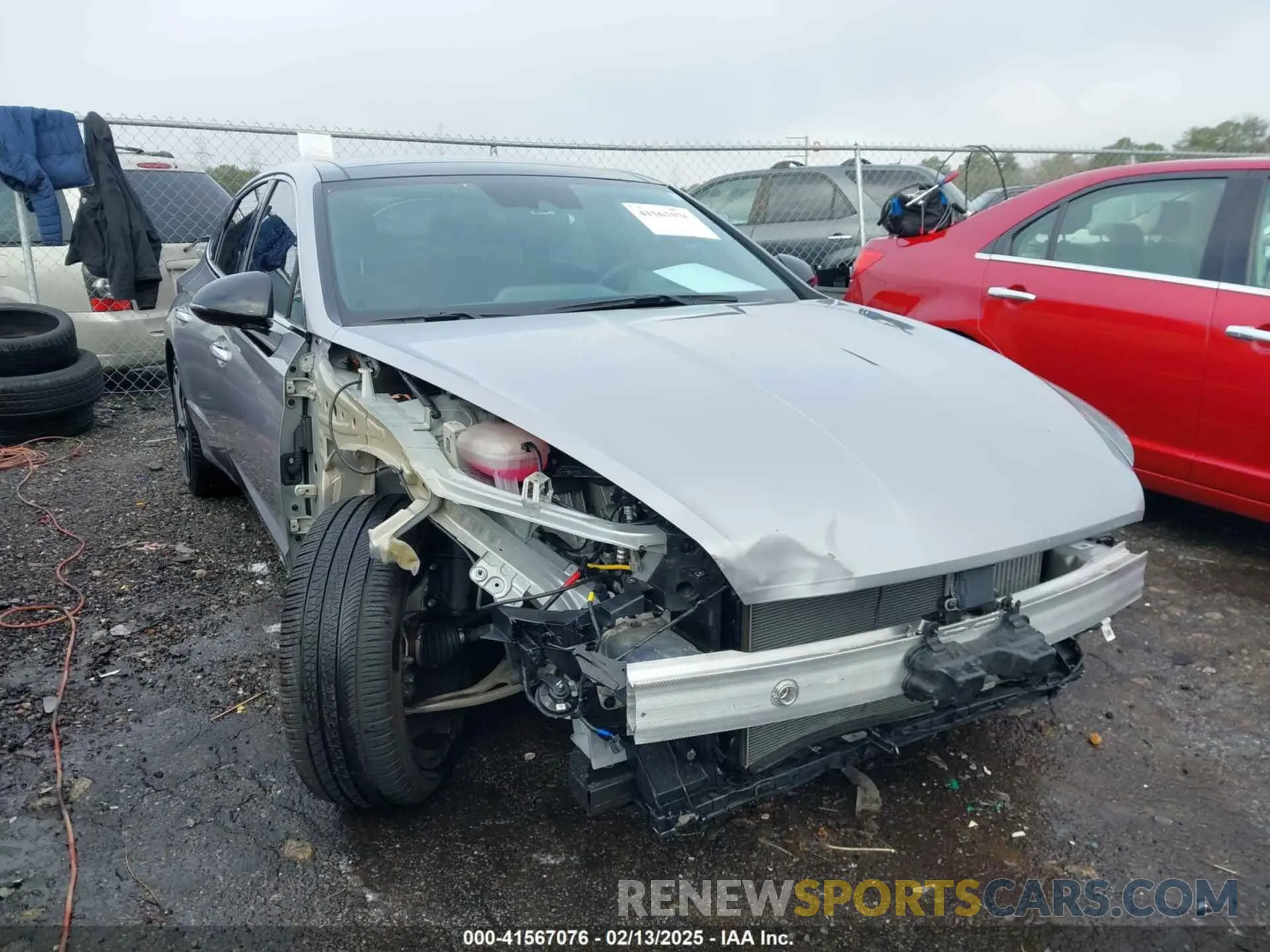 6 Photograph of a damaged car KMHL14JC2PA331642 HYUNDAI SONATA 2023