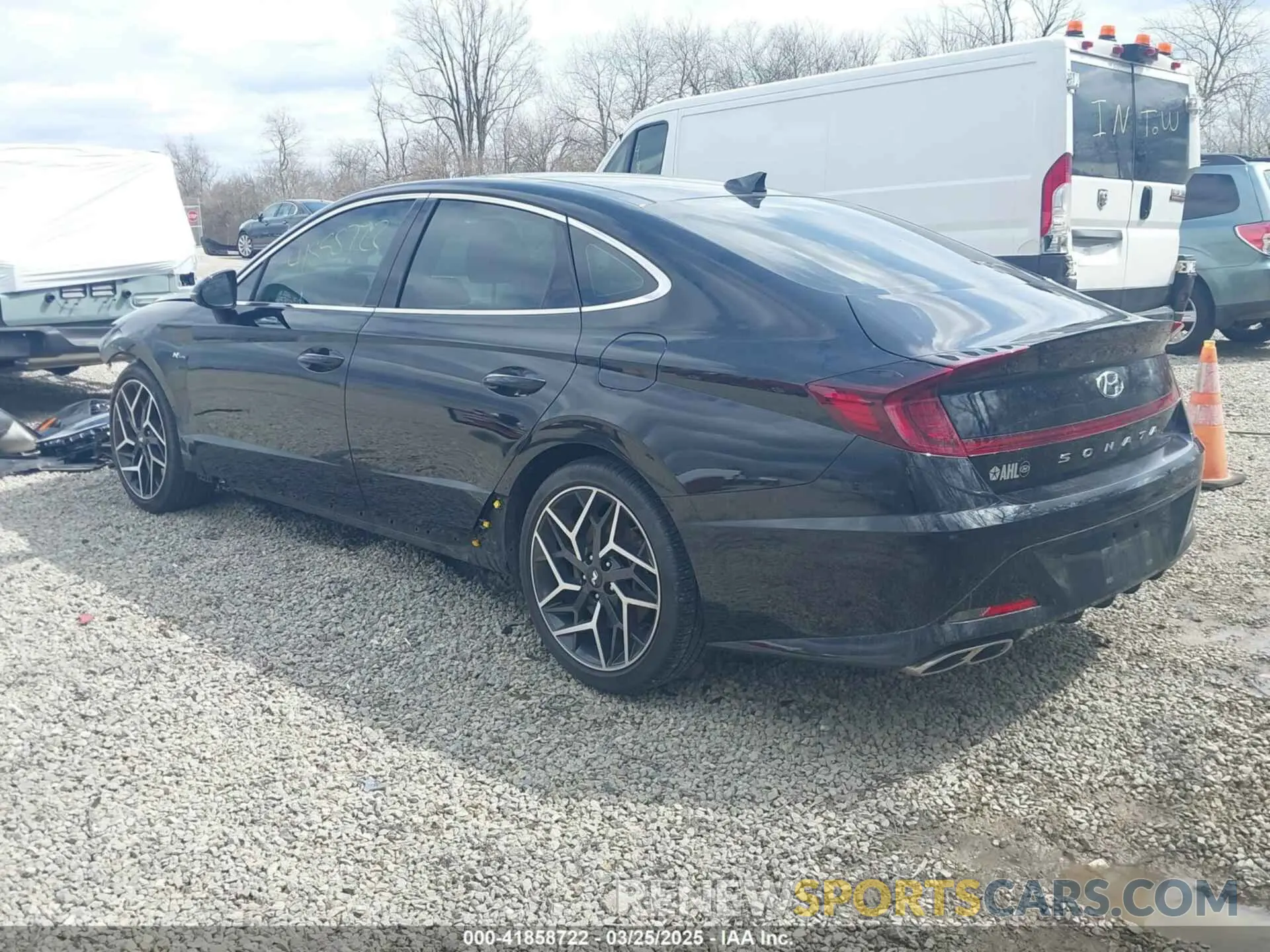 3 Photograph of a damaged car KMHL14JC4PA256815 HYUNDAI SONATA 2023