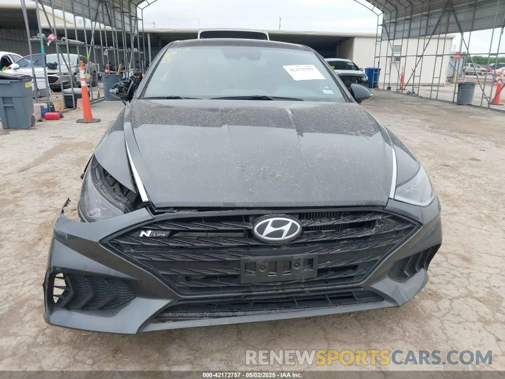 12 Photograph of a damaged car KMHL14JC4PA328113 HYUNDAI SONATA 2023