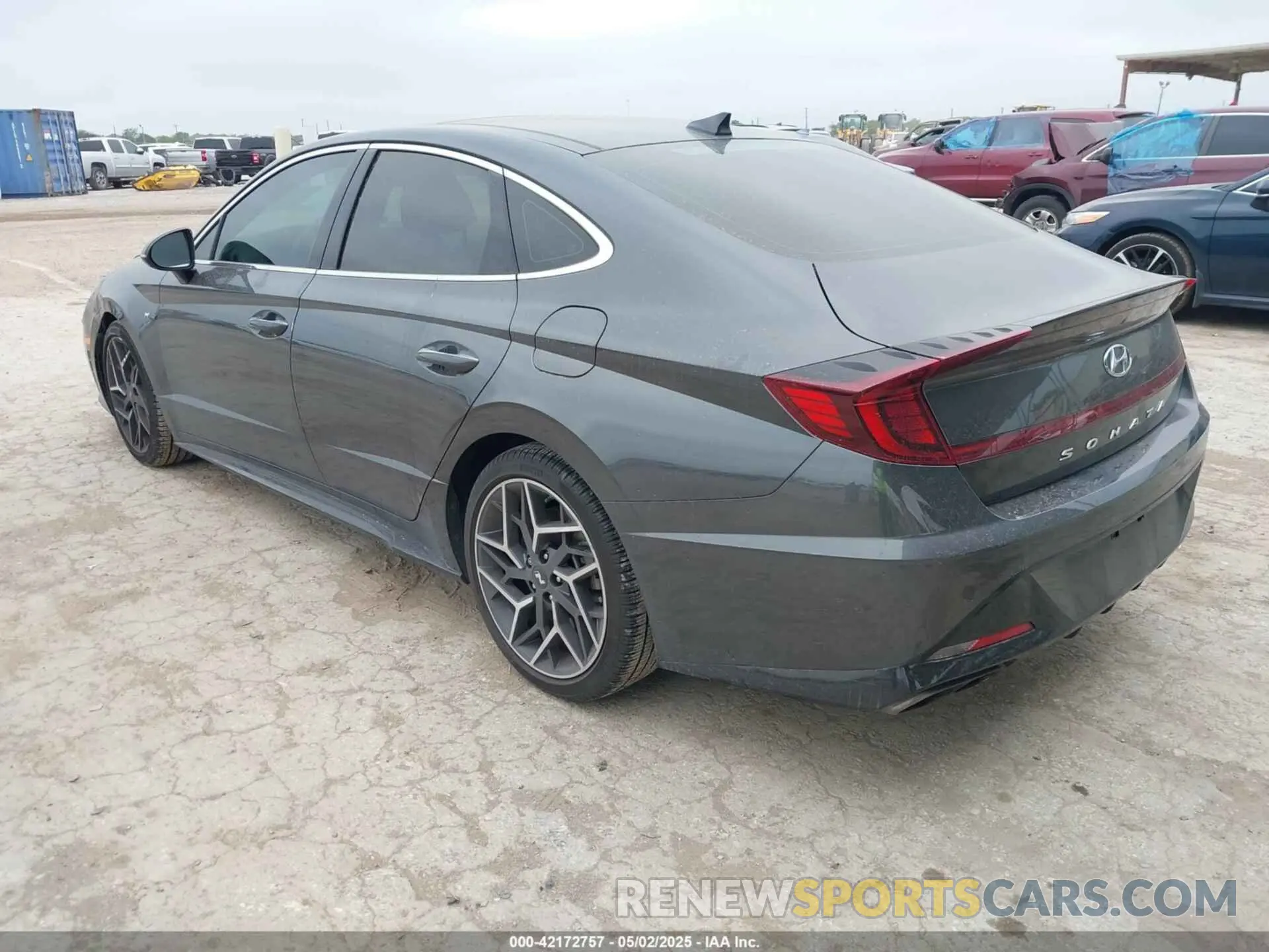 3 Photograph of a damaged car KMHL14JC4PA328113 HYUNDAI SONATA 2023