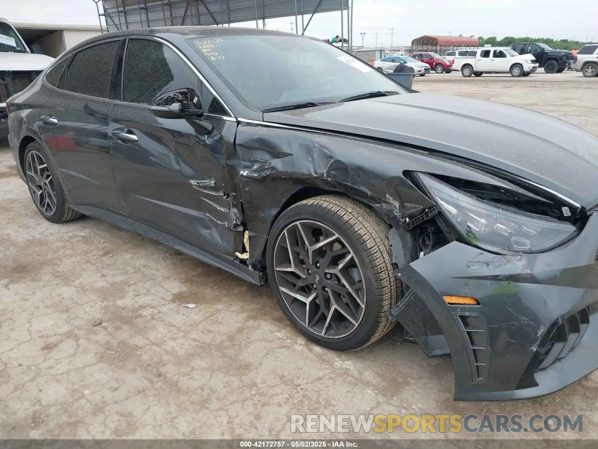 6 Photograph of a damaged car KMHL14JC4PA328113 HYUNDAI SONATA 2023