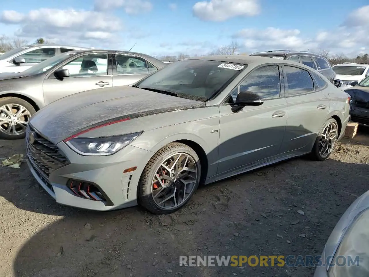 1 Photograph of a damaged car KMHL14JC5PA251199 HYUNDAI SONATA 2023