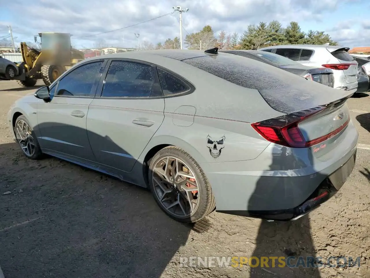 2 Photograph of a damaged car KMHL14JC5PA251199 HYUNDAI SONATA 2023