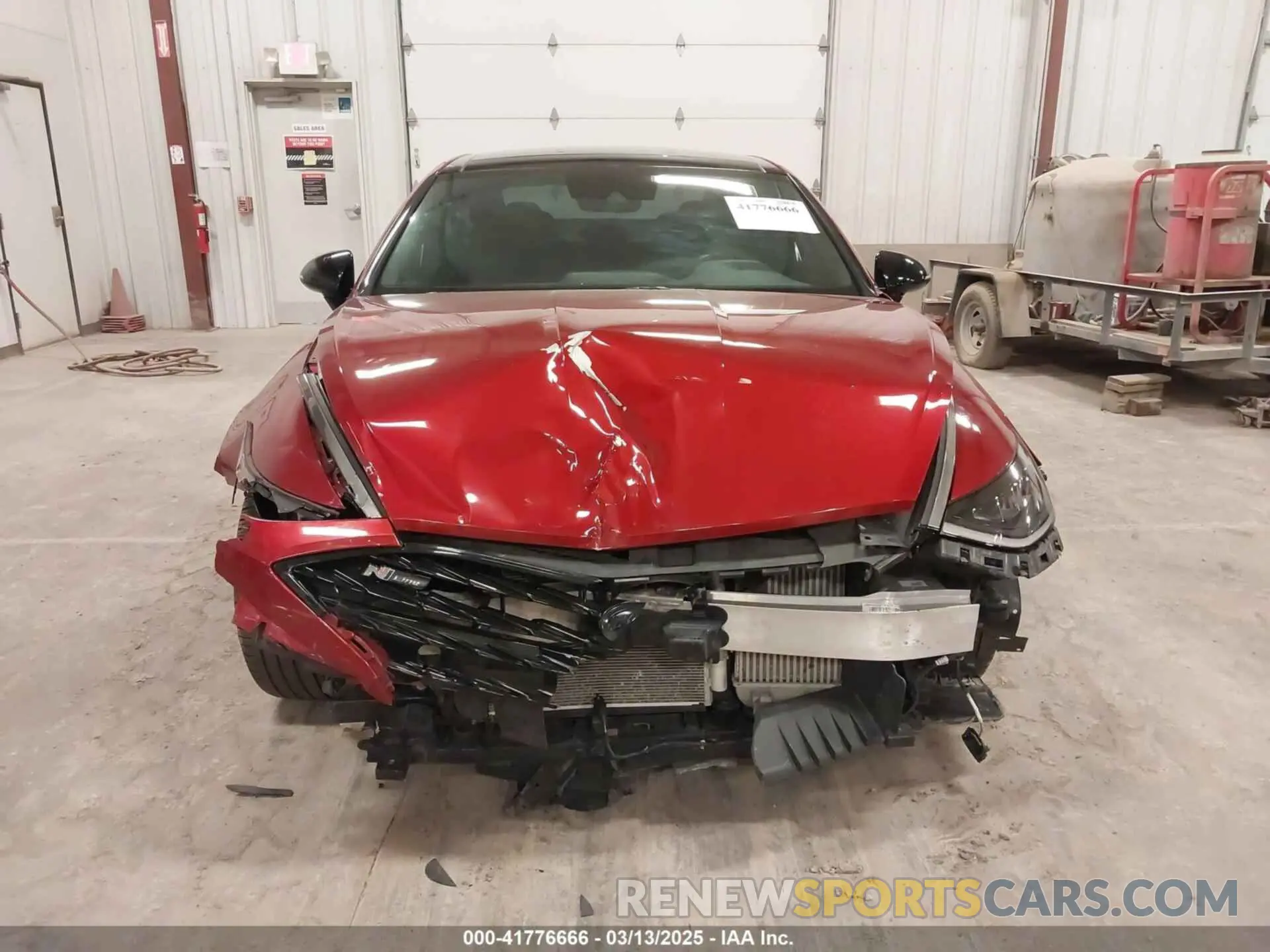 12 Photograph of a damaged car KMHL14JC5PA274675 HYUNDAI SONATA 2023