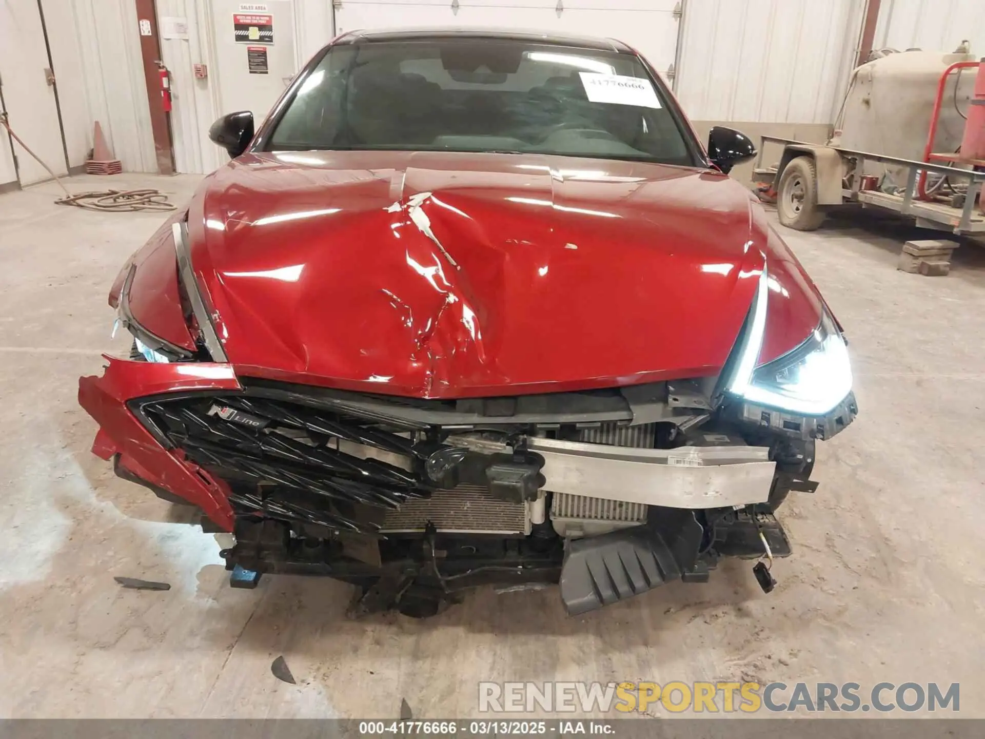 6 Photograph of a damaged car KMHL14JC5PA274675 HYUNDAI SONATA 2023