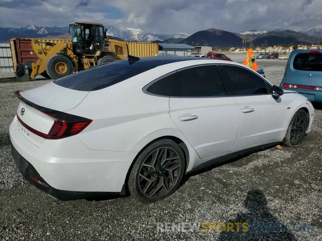 3 Photograph of a damaged car KMHL14JC5PA288124 HYUNDAI SONATA 2023