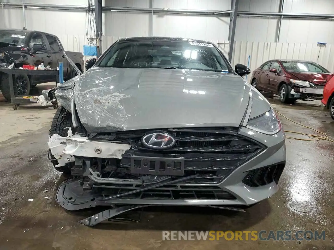 5 Photograph of a damaged car KMHL14JC6PA274510 HYUNDAI SONATA 2023