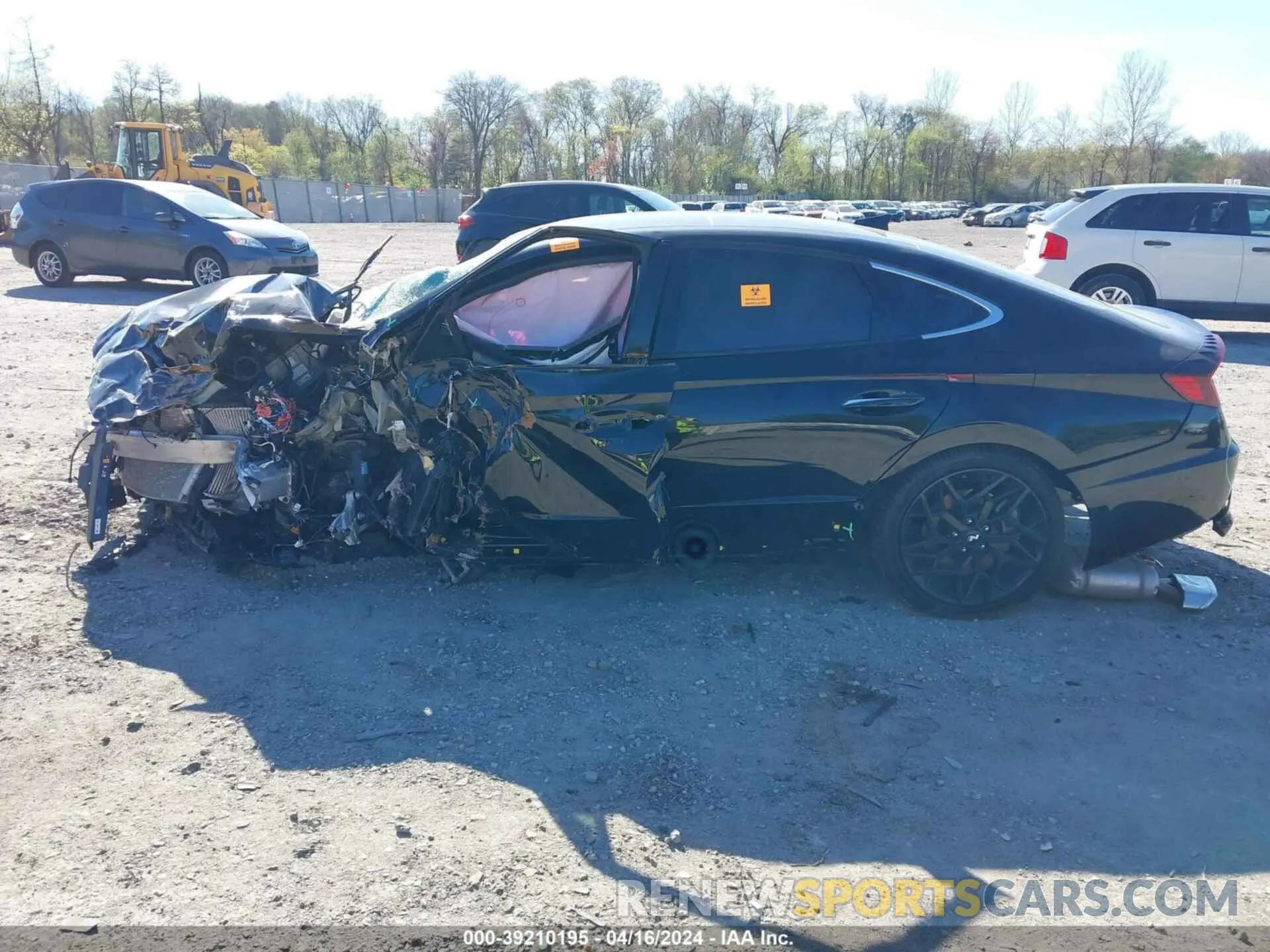 14 Photograph of a damaged car KMHL14JC6PA301219 HYUNDAI SONATA 2023