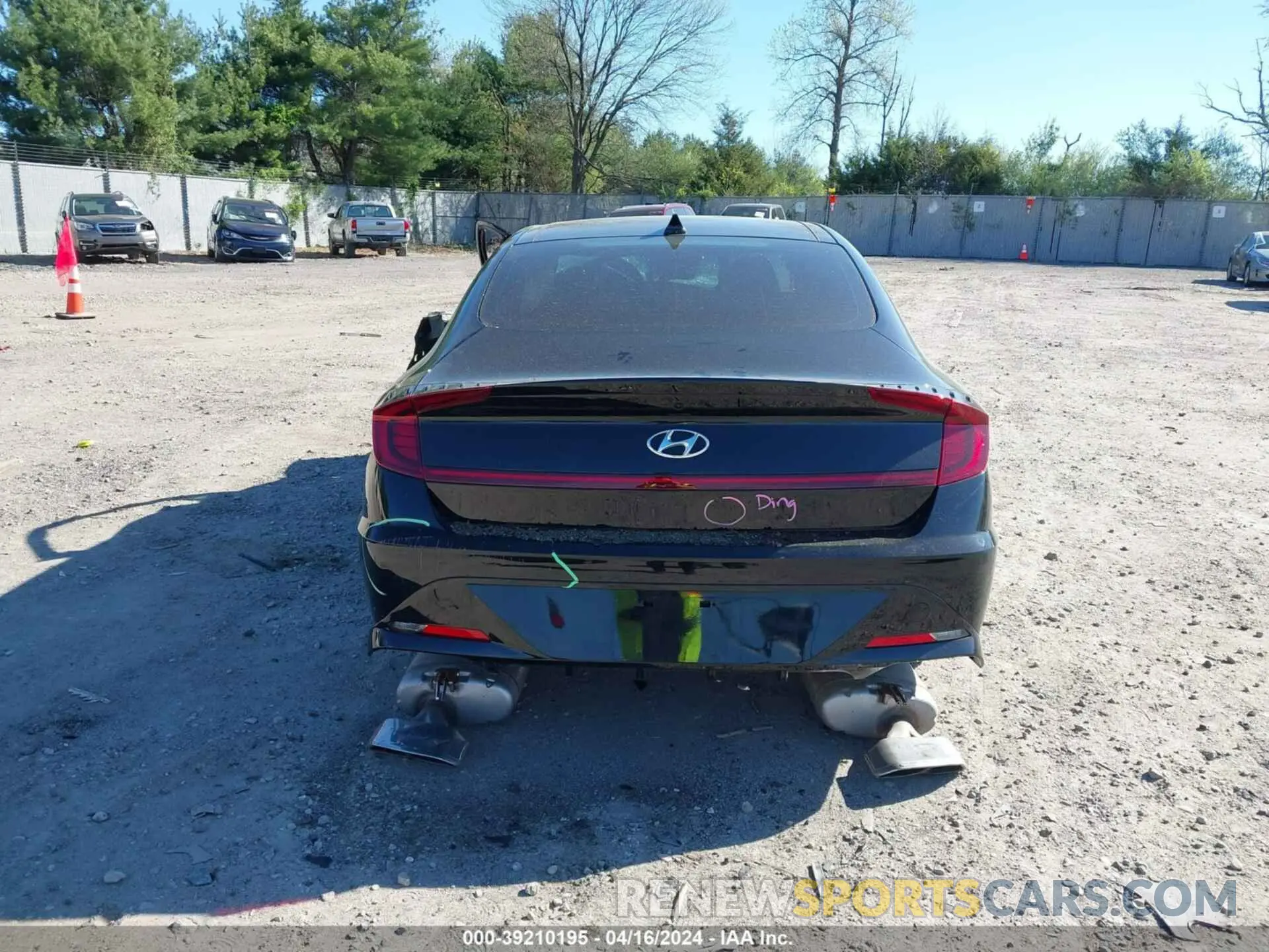 16 Photograph of a damaged car KMHL14JC6PA301219 HYUNDAI SONATA 2023
