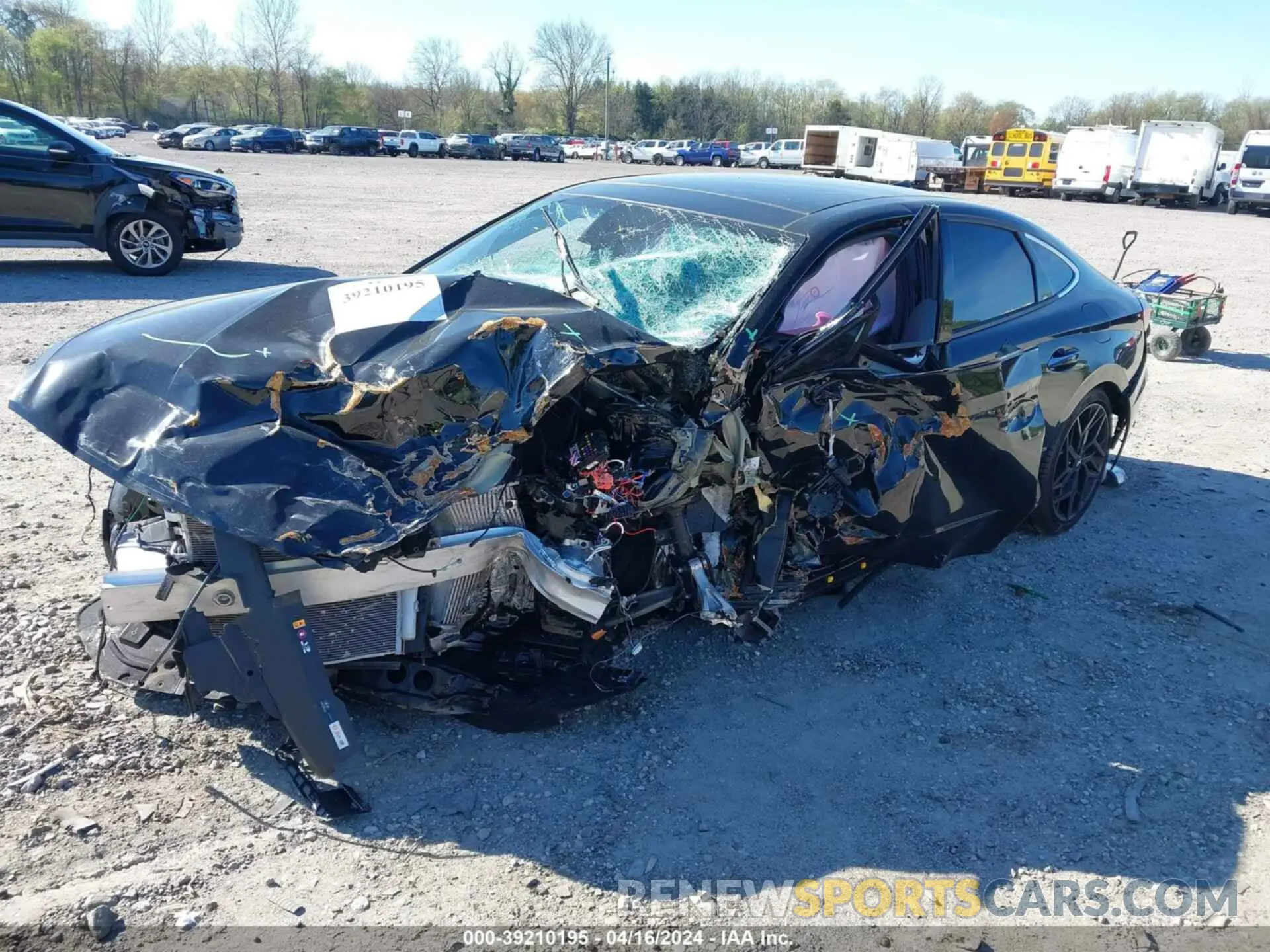 2 Photograph of a damaged car KMHL14JC6PA301219 HYUNDAI SONATA 2023