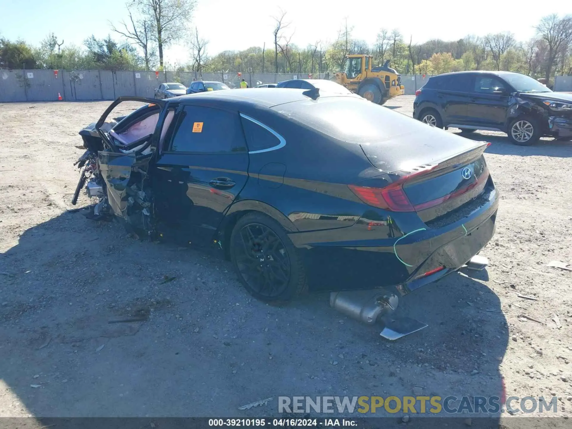 3 Photograph of a damaged car KMHL14JC6PA301219 HYUNDAI SONATA 2023