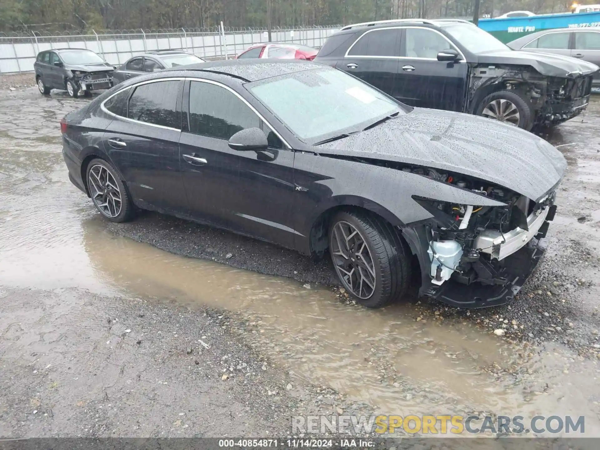 1 Photograph of a damaged car KMHL14JC6PA315752 HYUNDAI SONATA 2023