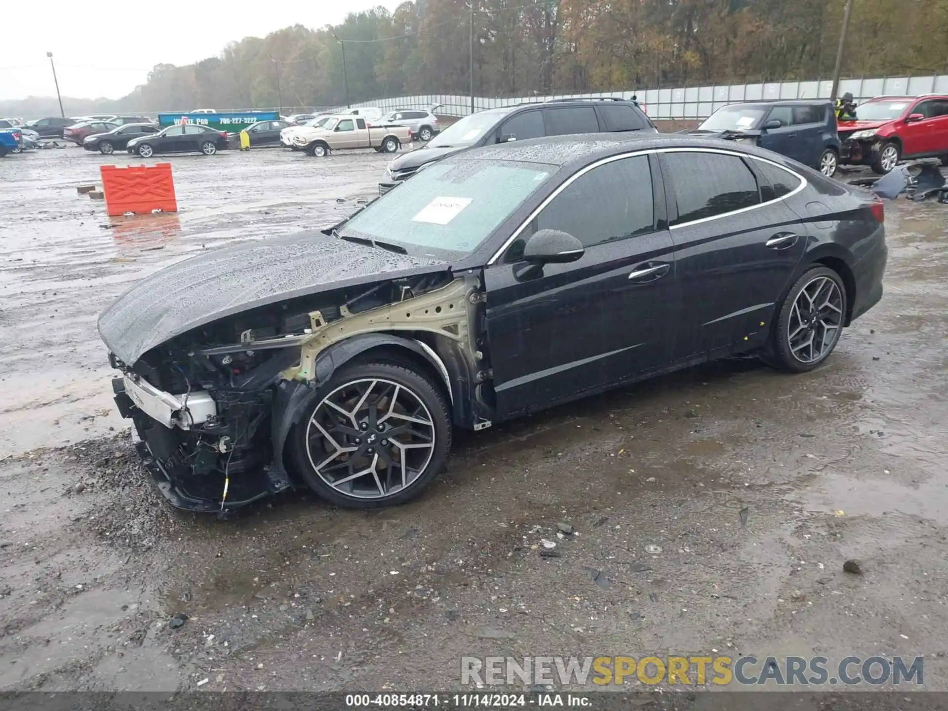 2 Photograph of a damaged car KMHL14JC6PA315752 HYUNDAI SONATA 2023