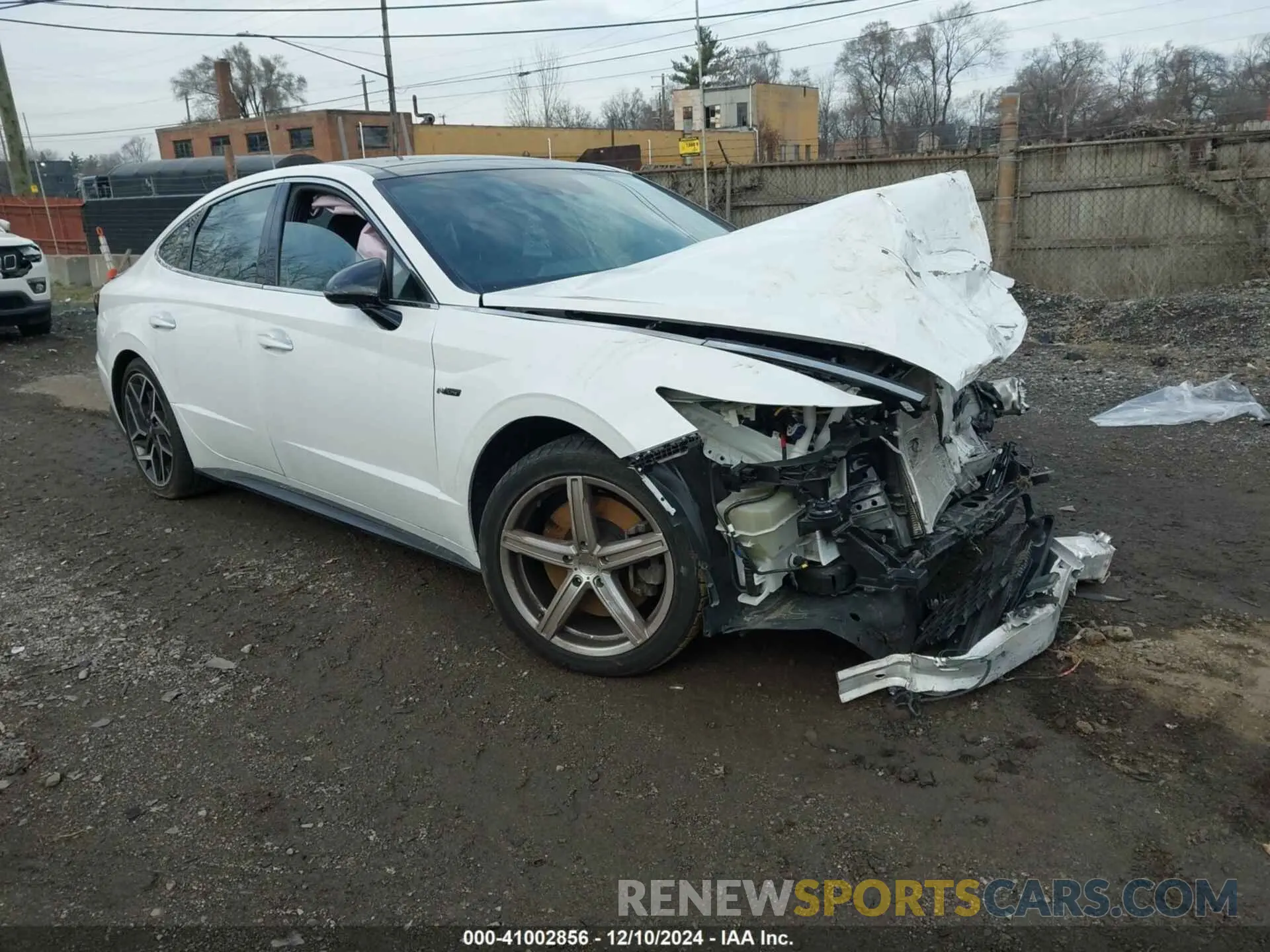 1 Photograph of a damaged car KMHL14JC9PA251688 HYUNDAI SONATA 2023