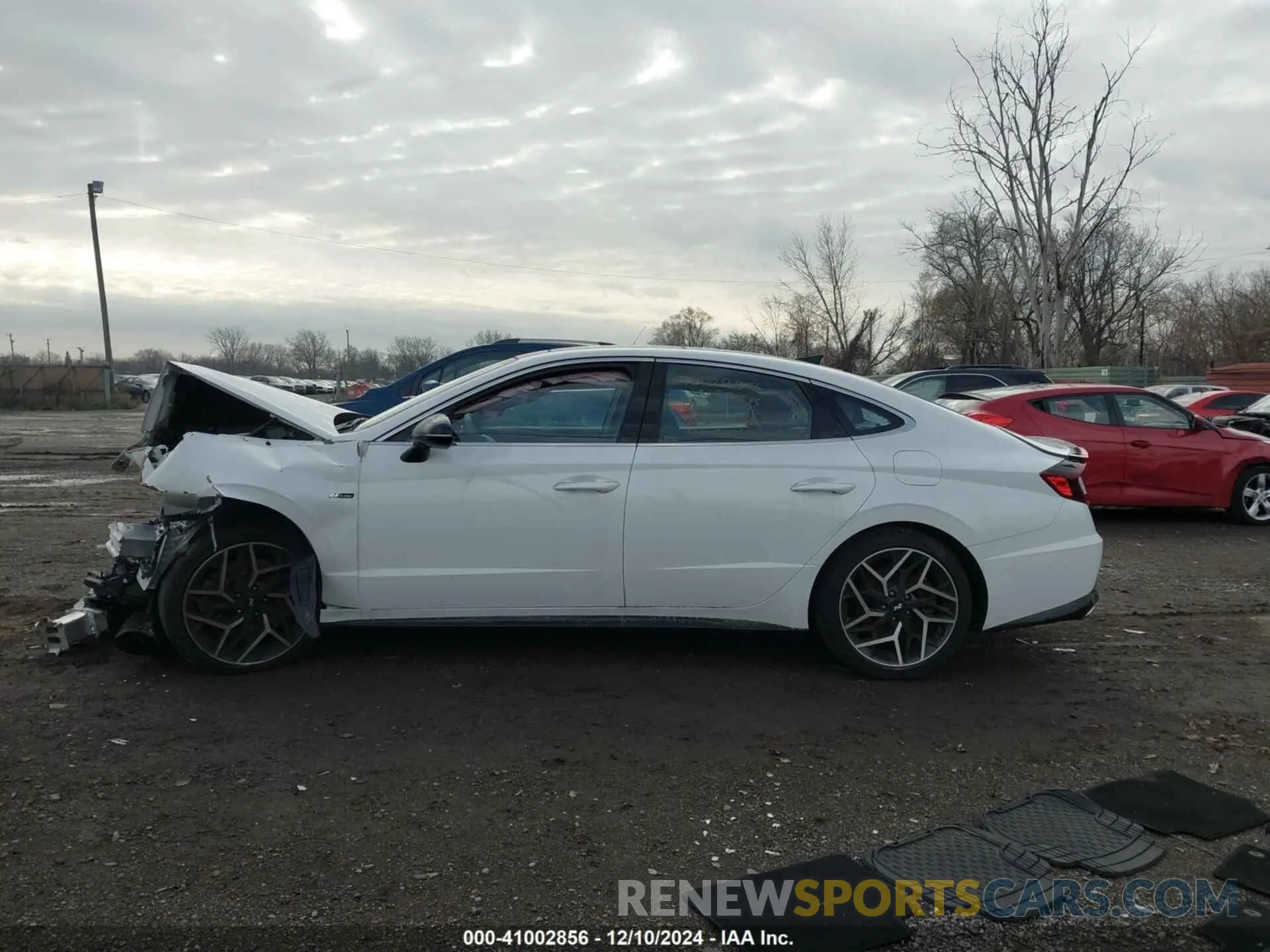 13 Photograph of a damaged car KMHL14JC9PA251688 HYUNDAI SONATA 2023