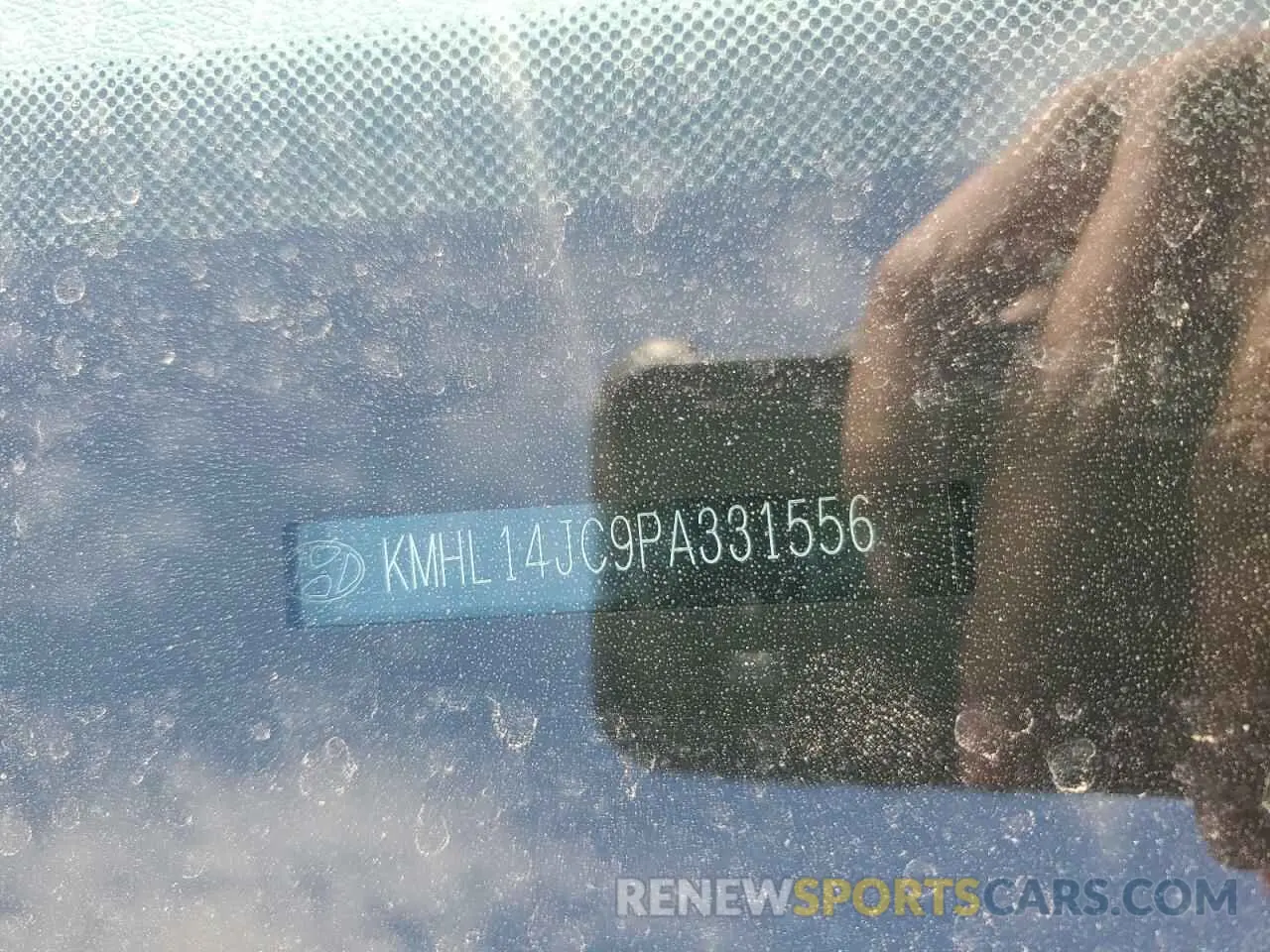13 Photograph of a damaged car KMHL14JC9PA331556 HYUNDAI SONATA 2023