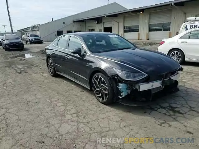 14 Photograph of a damaged car KMHL14JC9PA331556 HYUNDAI SONATA 2023
