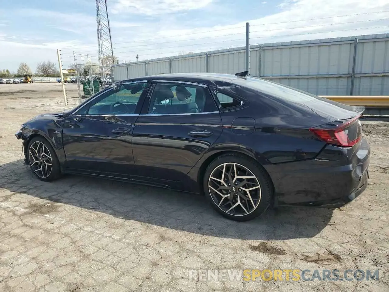 2 Photograph of a damaged car KMHL14JC9PA331556 HYUNDAI SONATA 2023