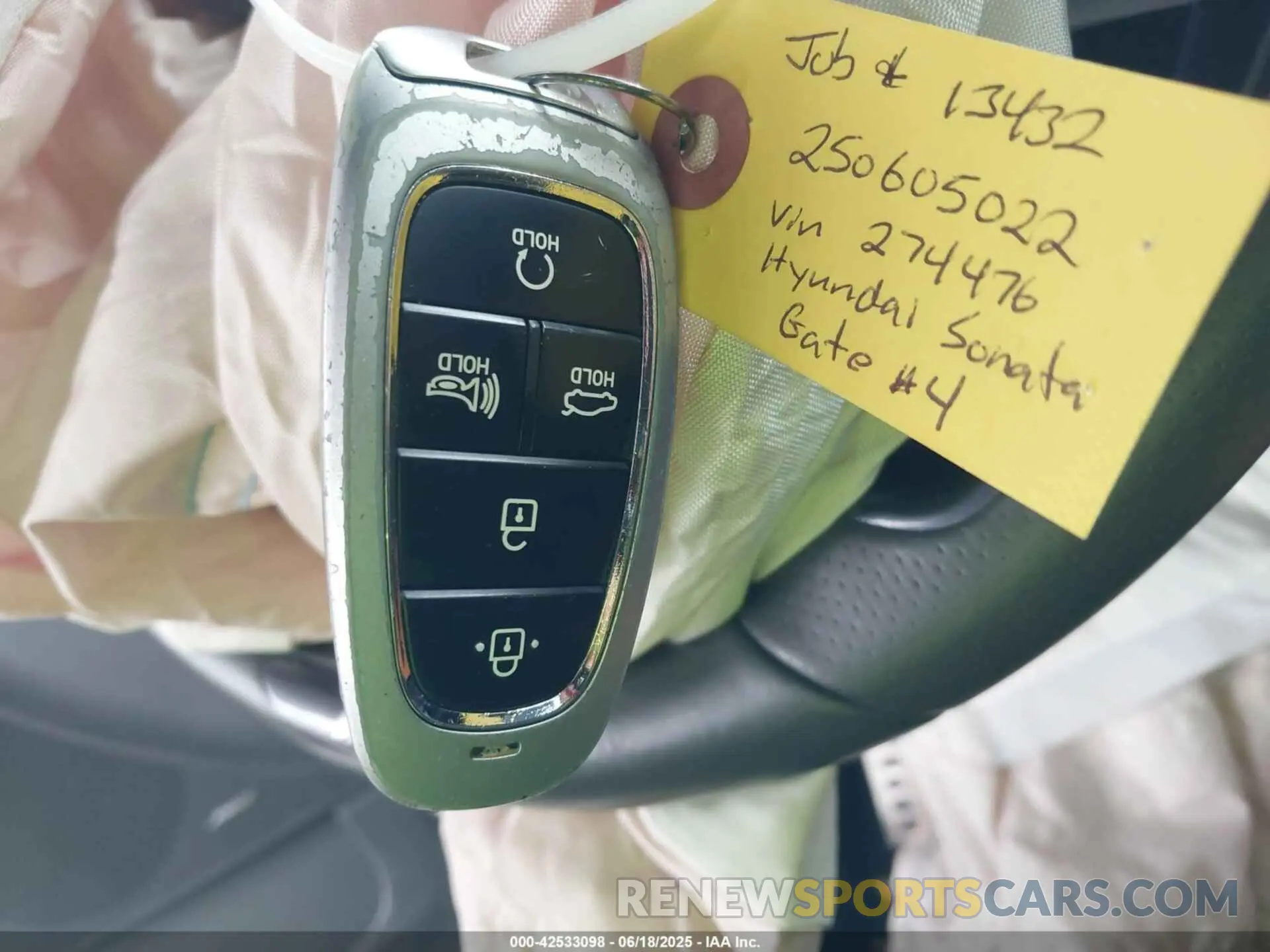 11 Photograph of a damaged car KMHL14JCXPA274476 HYUNDAI SONATA 2023