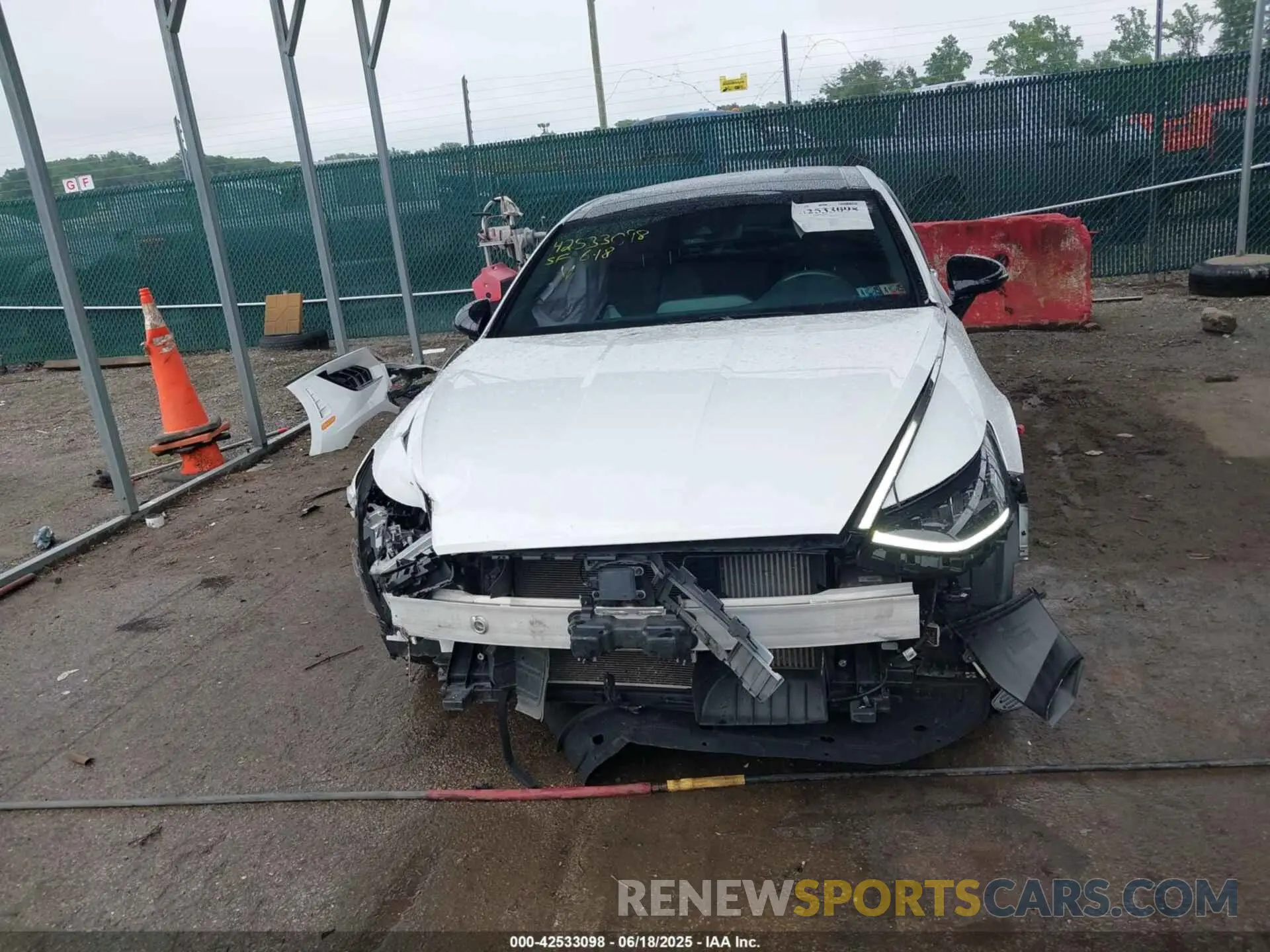 13 Photograph of a damaged car KMHL14JCXPA274476 HYUNDAI SONATA 2023