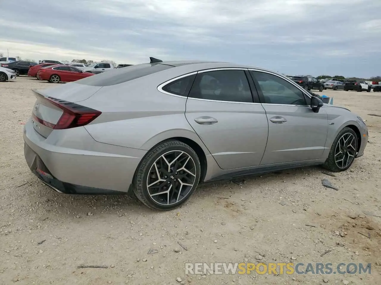3 Photograph of a damaged car KMHL14JCXPA315866 HYUNDAI SONATA 2023