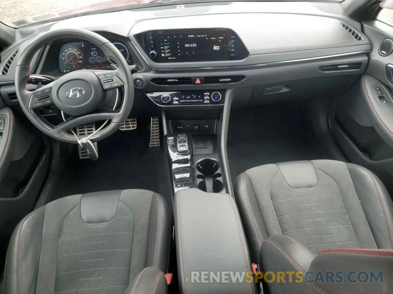 8 Photograph of a damaged car KMHL14JCXPA332294 HYUNDAI SONATA 2023