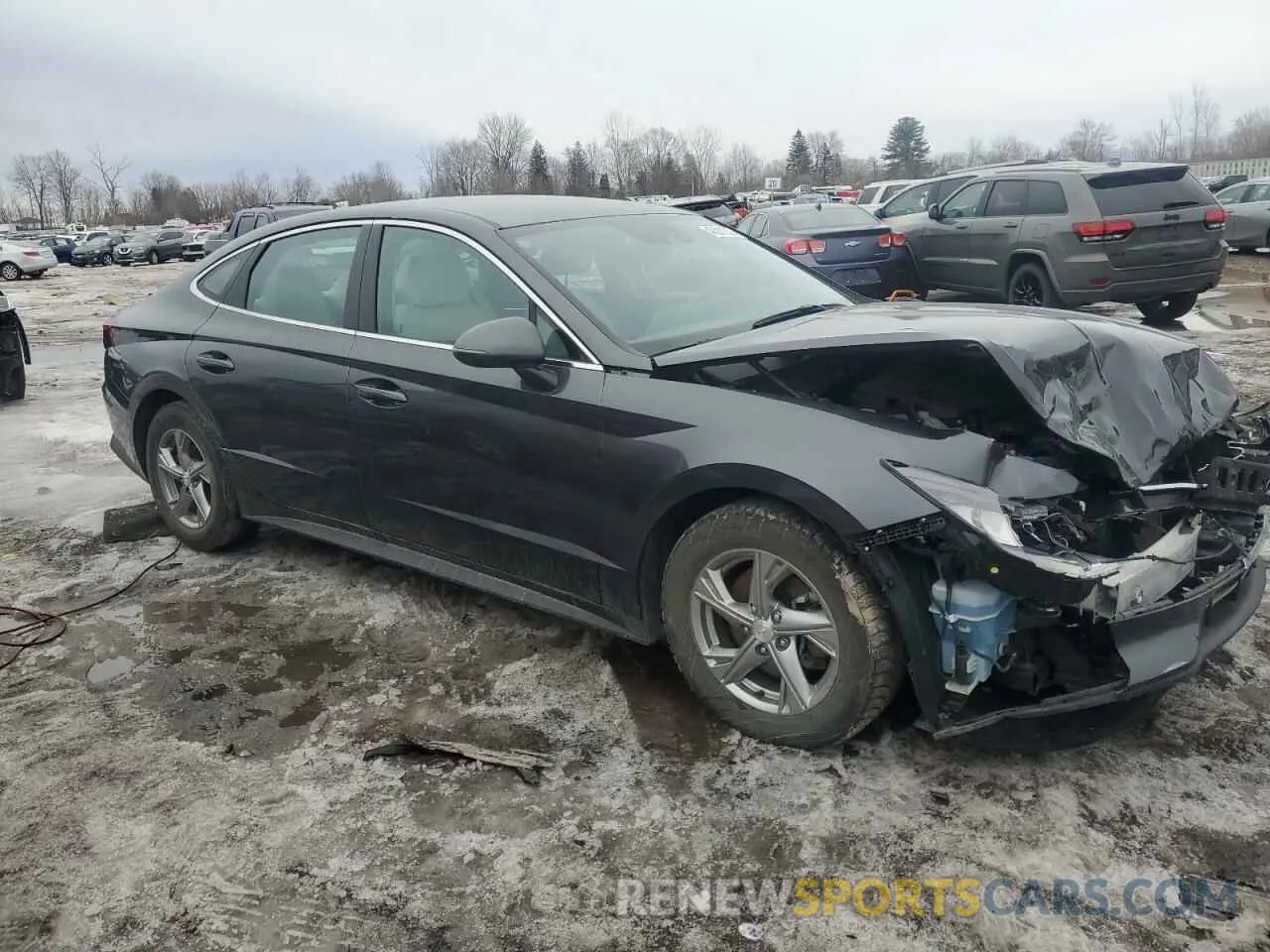 4 Photograph of a damaged car KMHL24JA0PA286597 HYUNDAI SONATA 2023