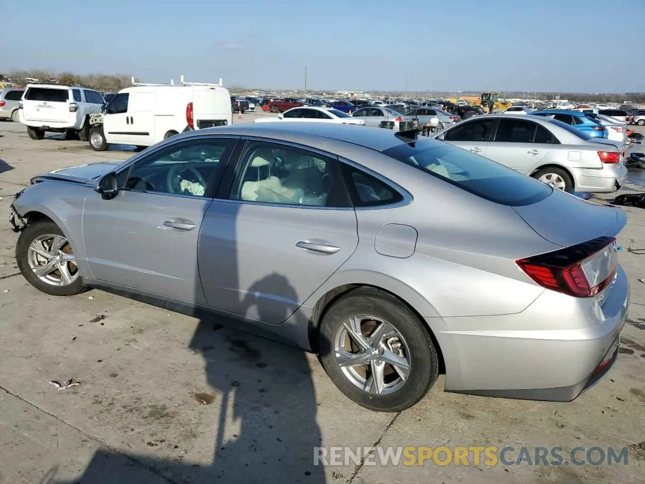 2 Photograph of a damaged car KMHL24JA1PA323267 HYUNDAI SONATA 2023