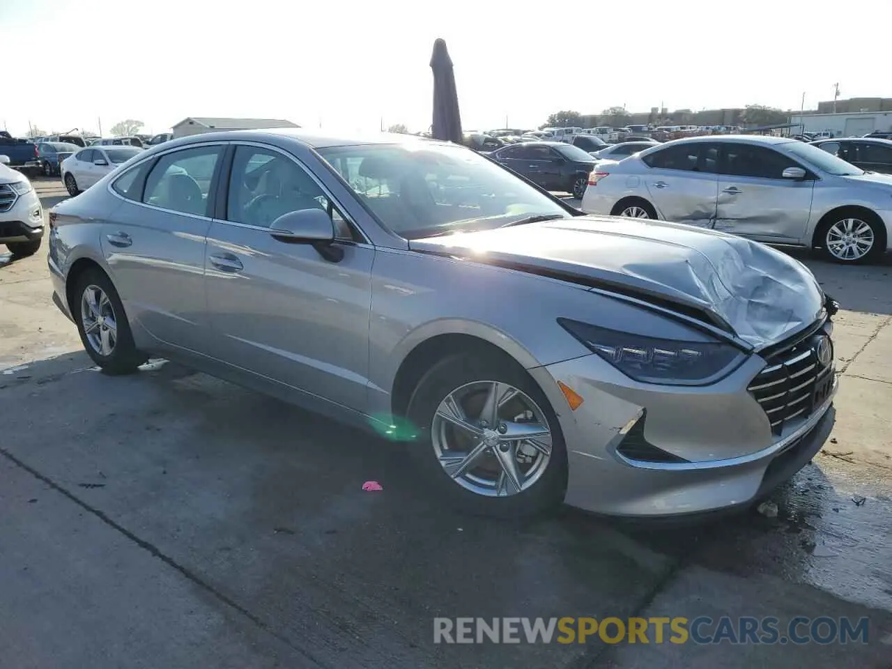 4 Photograph of a damaged car KMHL24JA1PA323267 HYUNDAI SONATA 2023