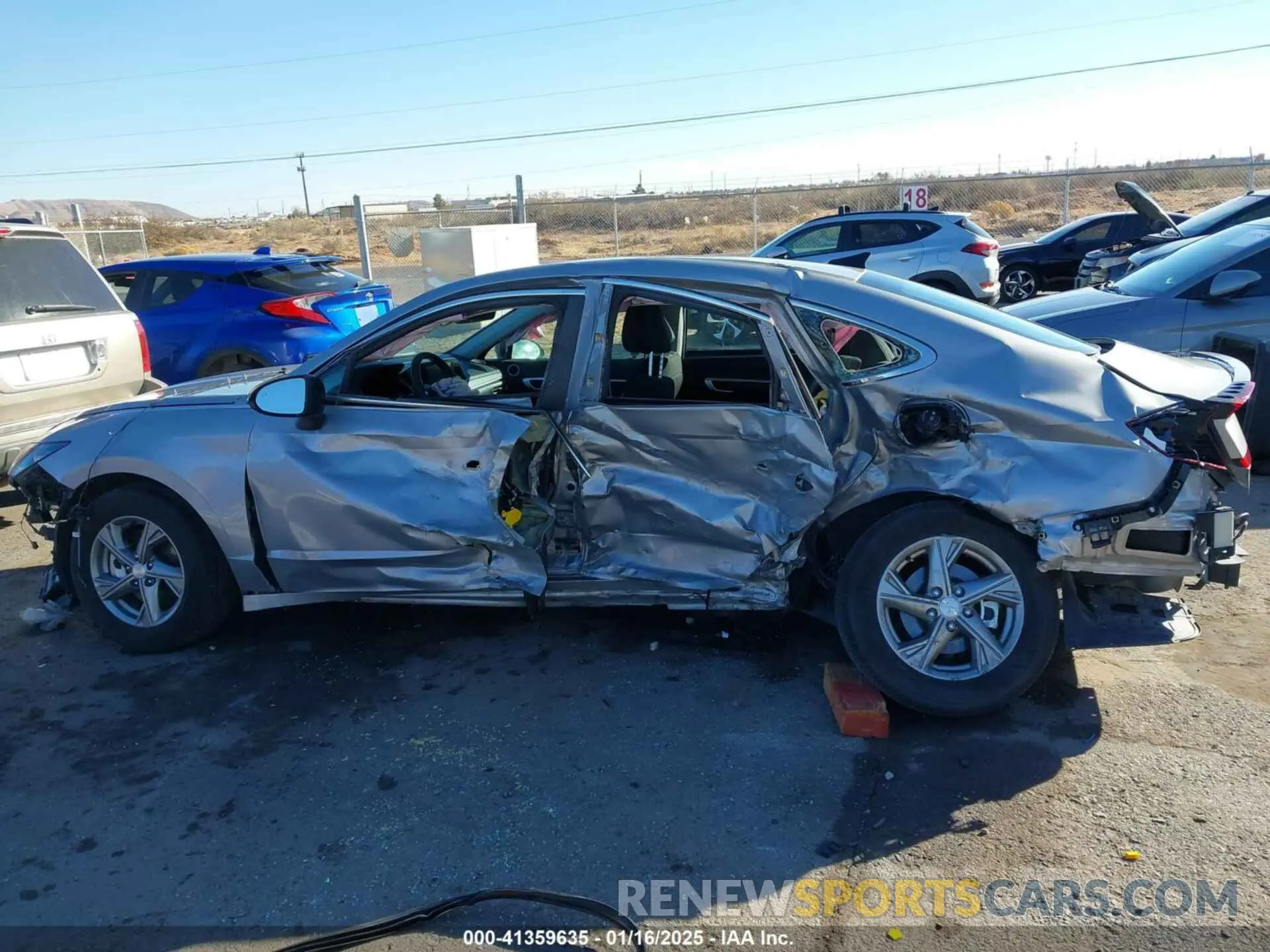 14 Photograph of a damaged car KMHL24JA1PA344667 HYUNDAI SONATA 2023