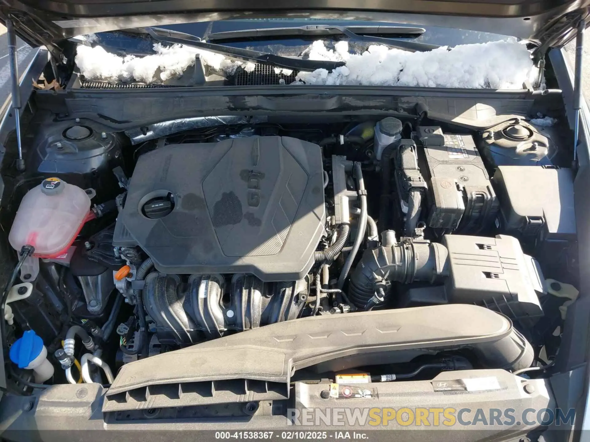 10 Photograph of a damaged car KMHL24JA3PA246935 HYUNDAI SONATA 2023