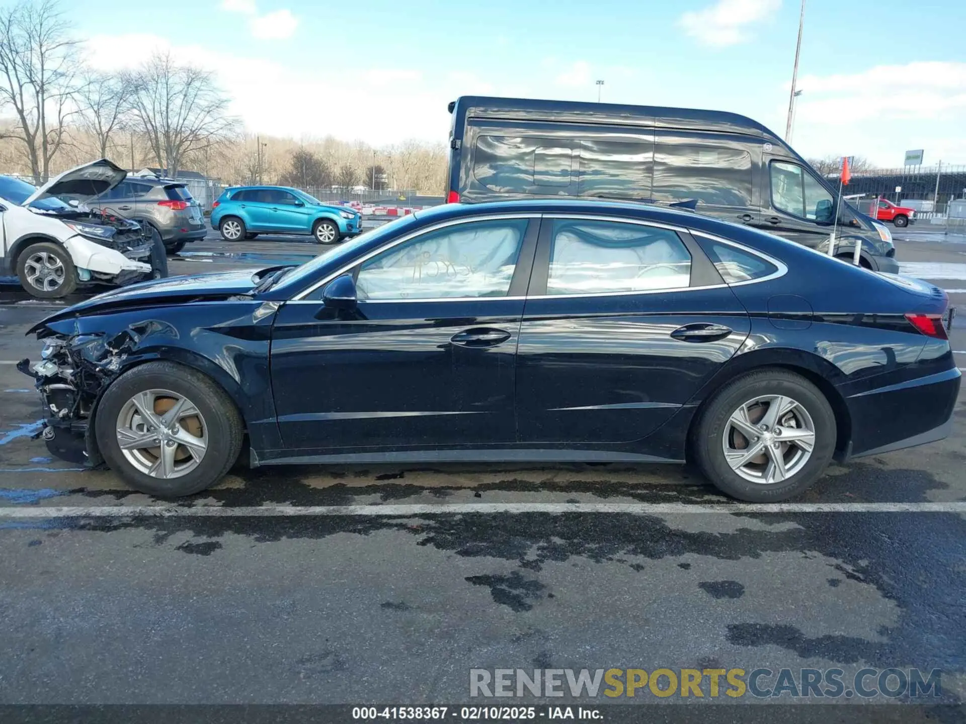 14 Photograph of a damaged car KMHL24JA3PA246935 HYUNDAI SONATA 2023