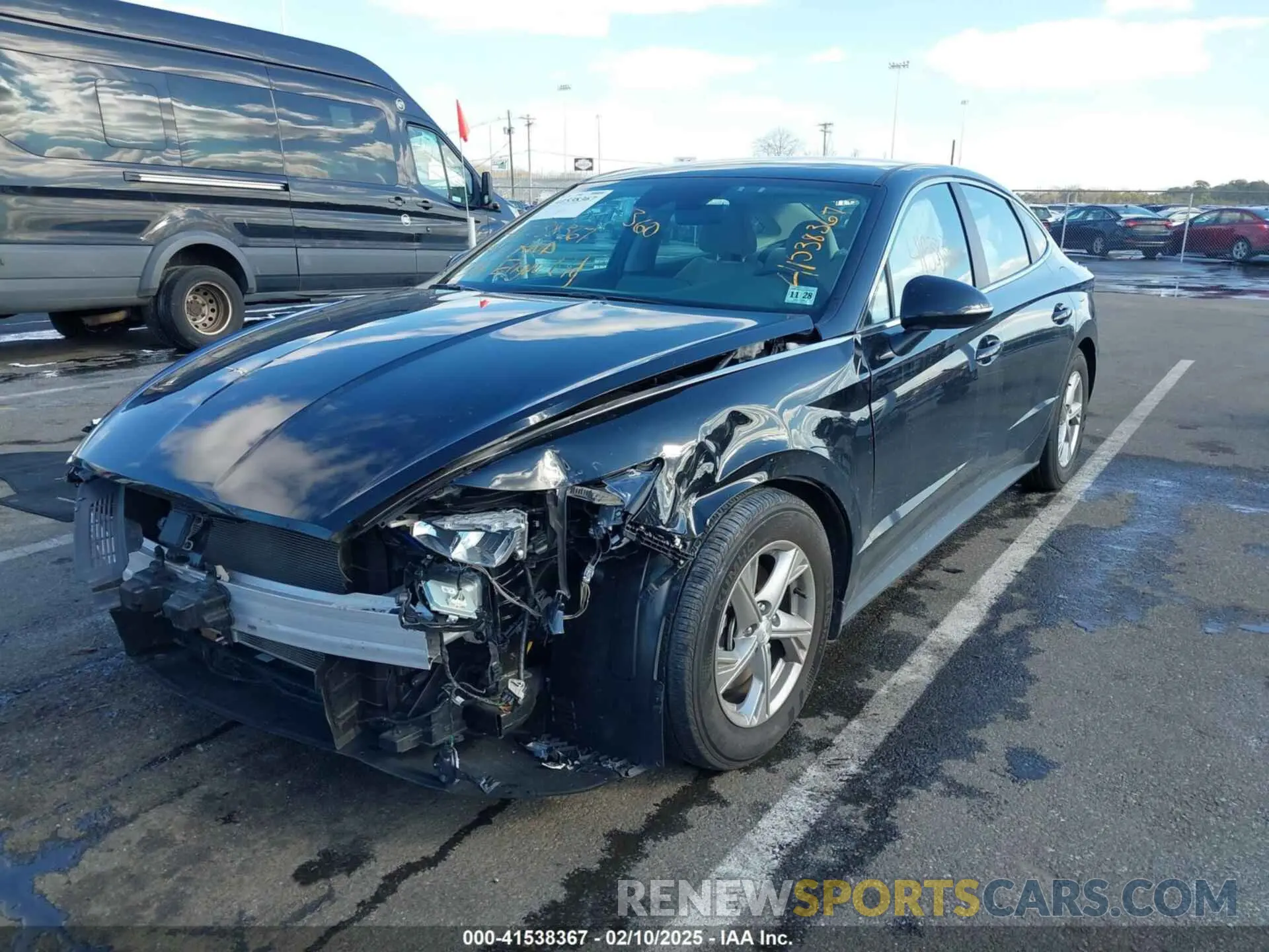 2 Photograph of a damaged car KMHL24JA3PA246935 HYUNDAI SONATA 2023