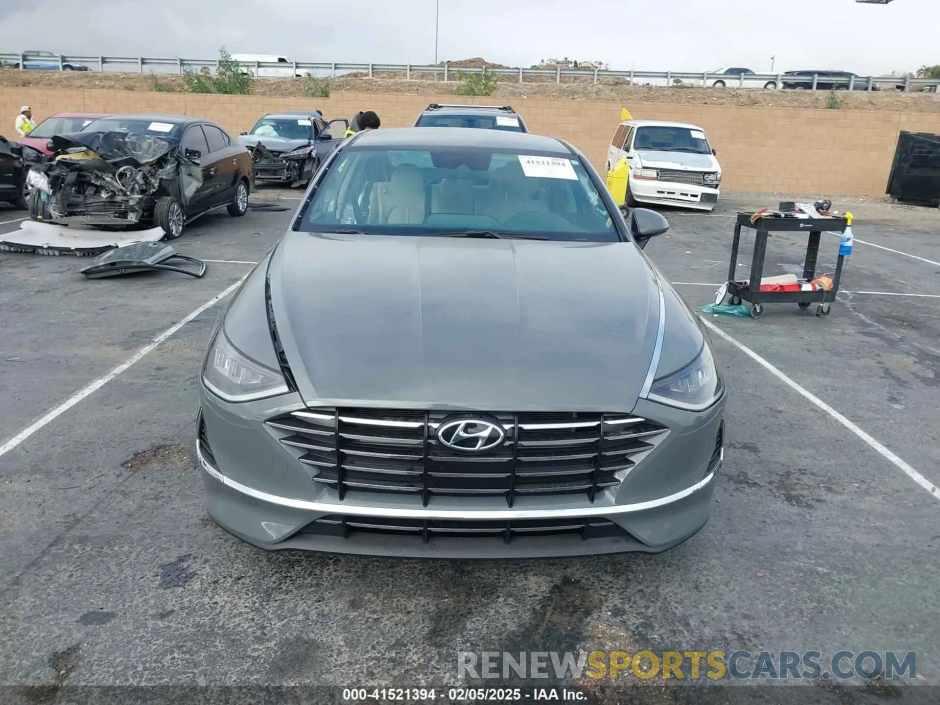 13 Photograph of a damaged car KMHL24JA3PA297044 HYUNDAI SONATA 2023