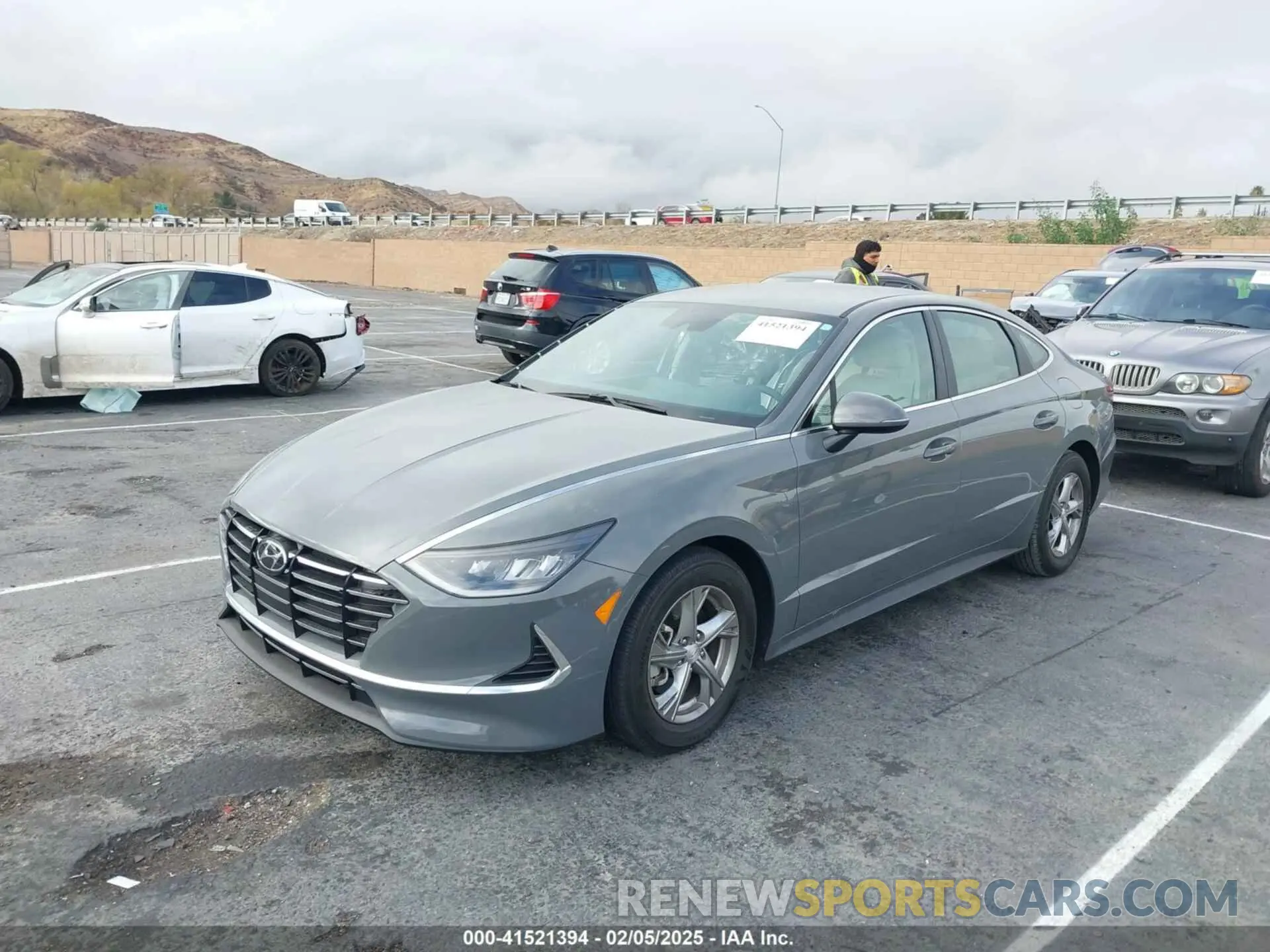 2 Photograph of a damaged car KMHL24JA3PA297044 HYUNDAI SONATA 2023
