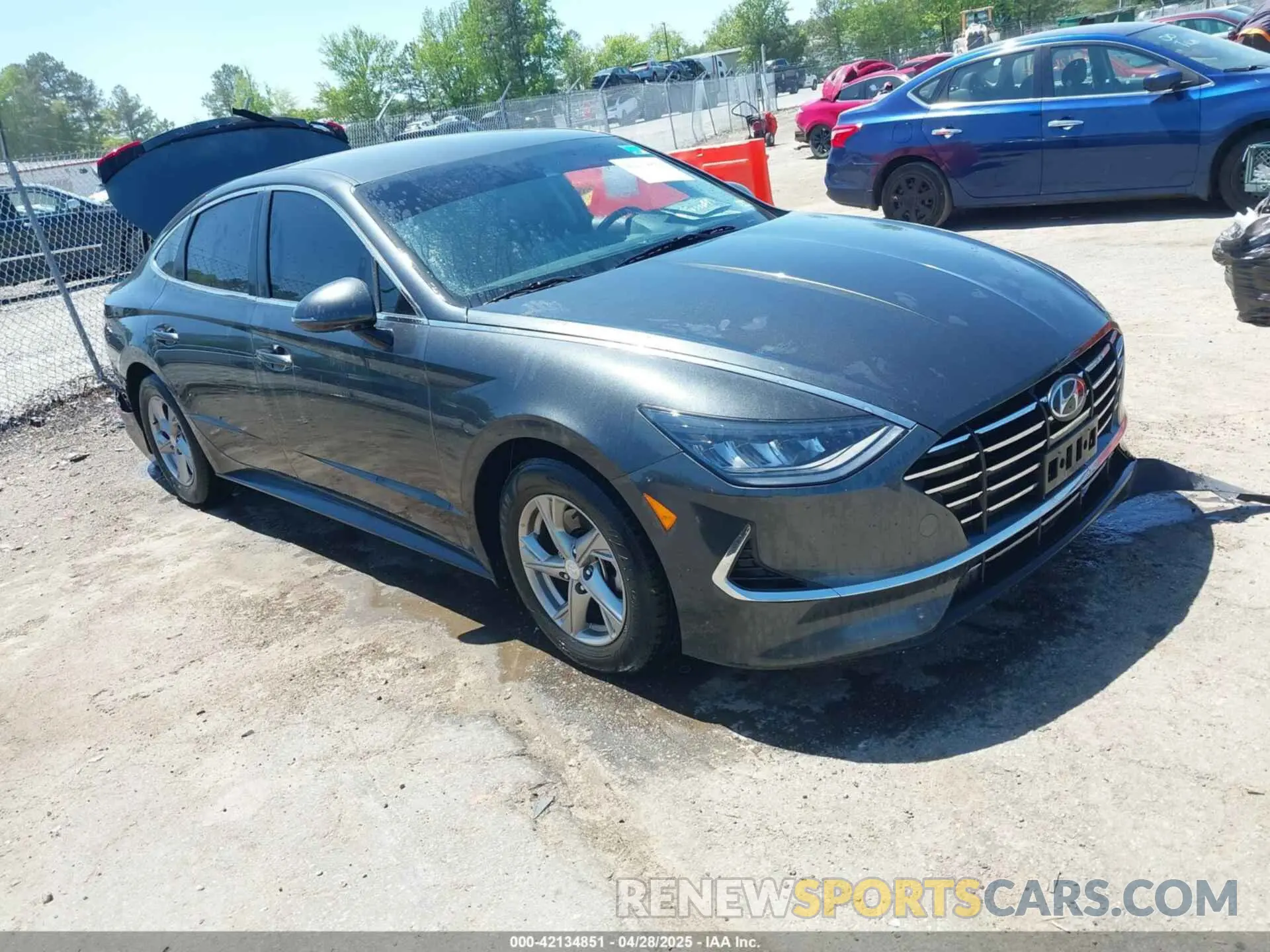 1 Photograph of a damaged car KMHL24JA3PA300248 HYUNDAI SONATA 2023