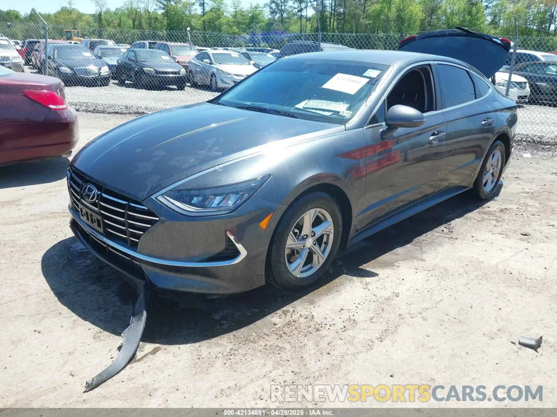 2 Photograph of a damaged car KMHL24JA3PA300248 HYUNDAI SONATA 2023