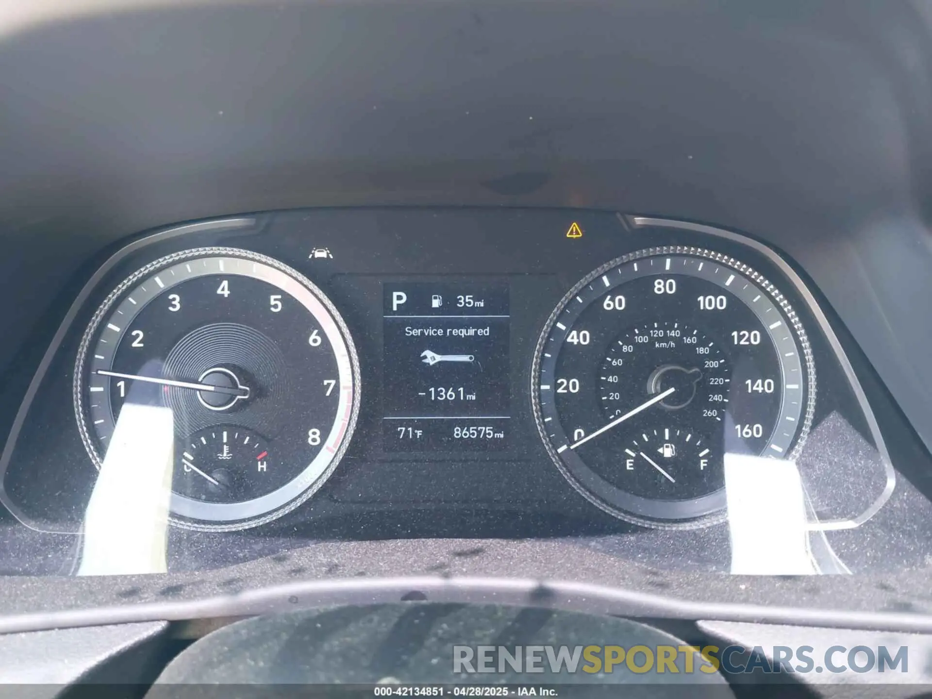 7 Photograph of a damaged car KMHL24JA3PA300248 HYUNDAI SONATA 2023