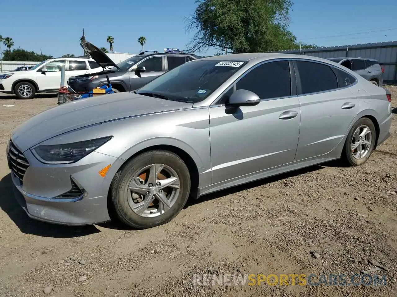 1 Photograph of a damaged car KMHL24JA3PA315039 HYUNDAI SONATA 2023